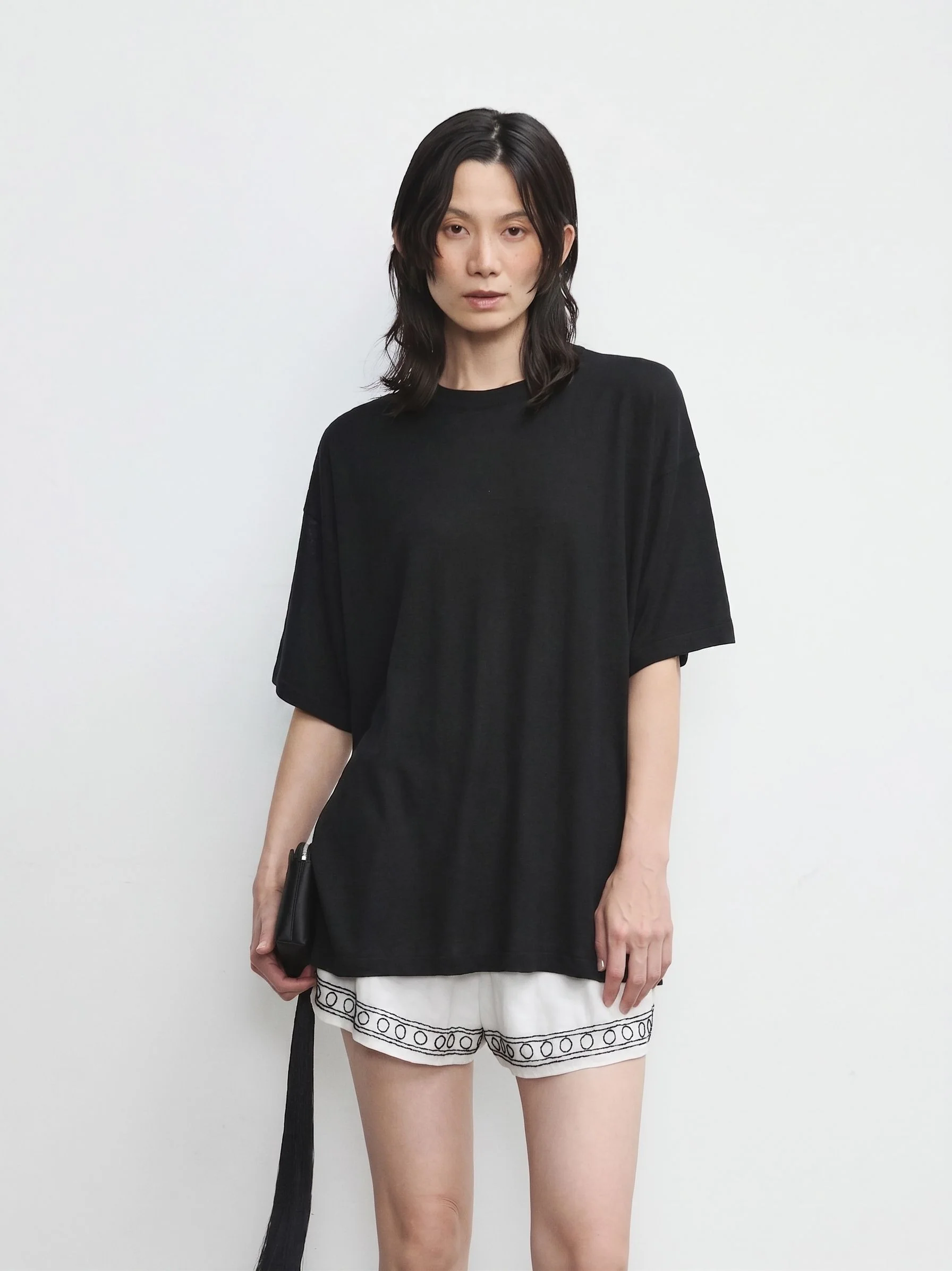 Silk Linen Knit Top - Image 5