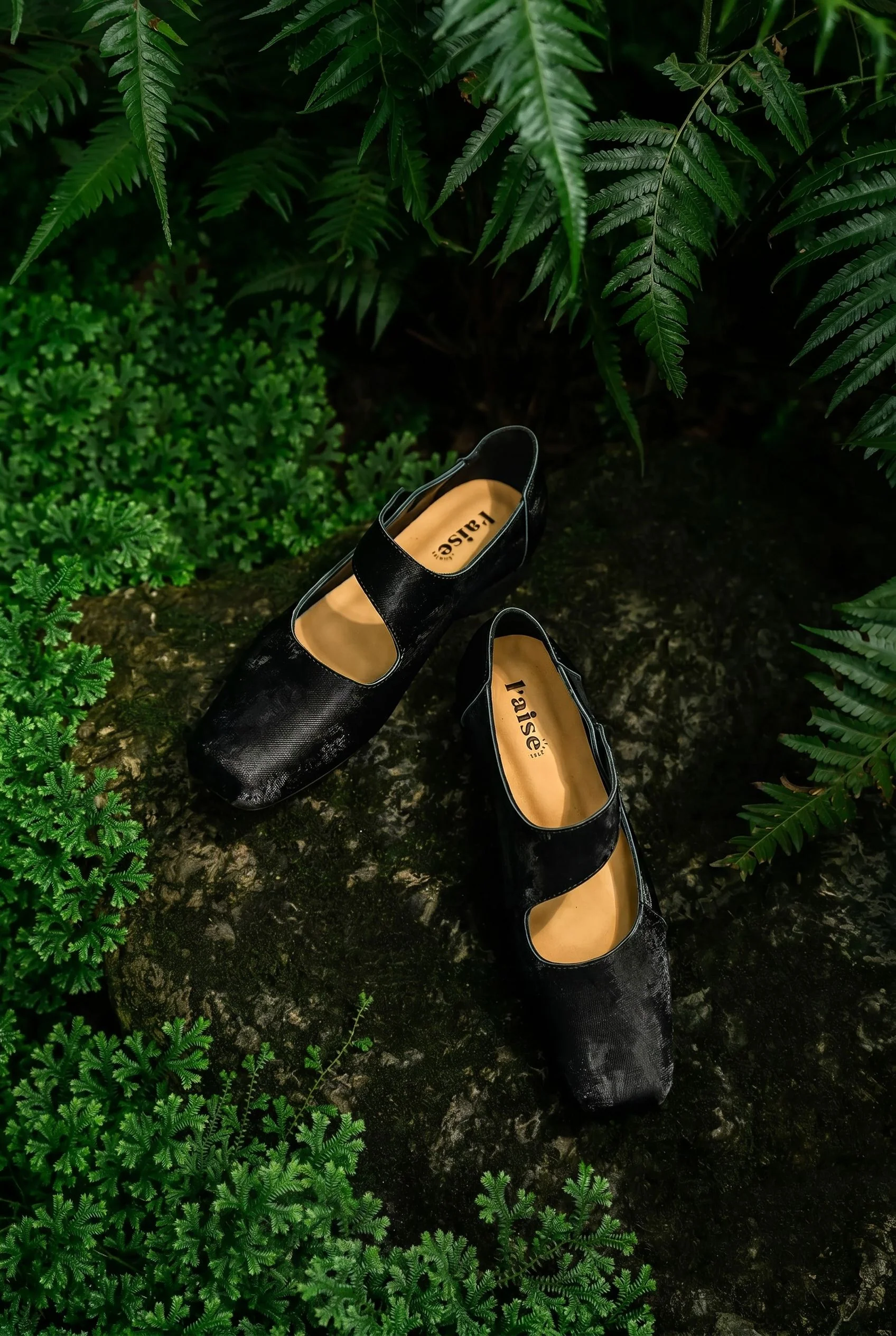 Silk Square-Toe Mary-Jane Flats - Image 6