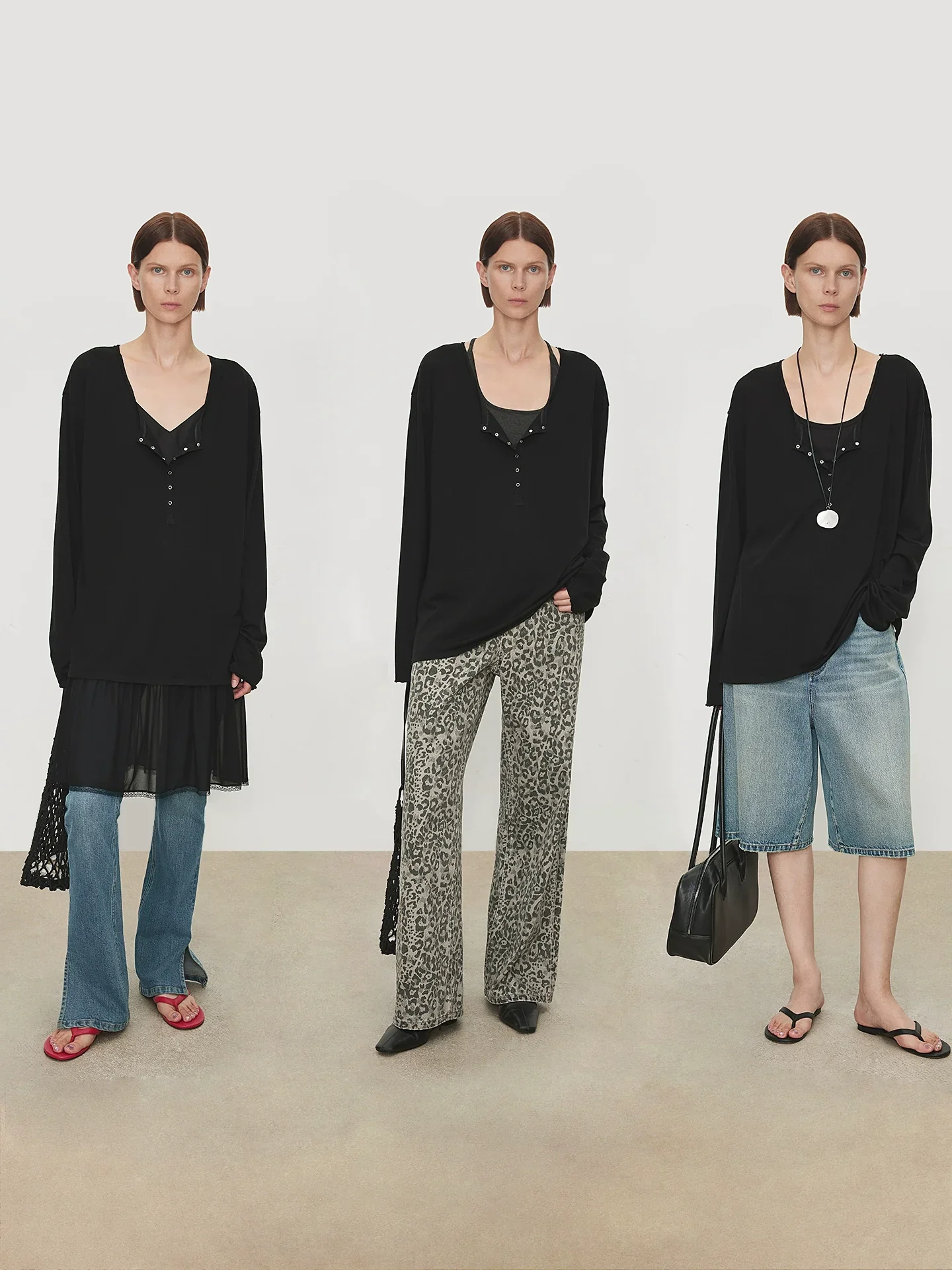 Silk-TrimWoolHenleyTop - Image 4