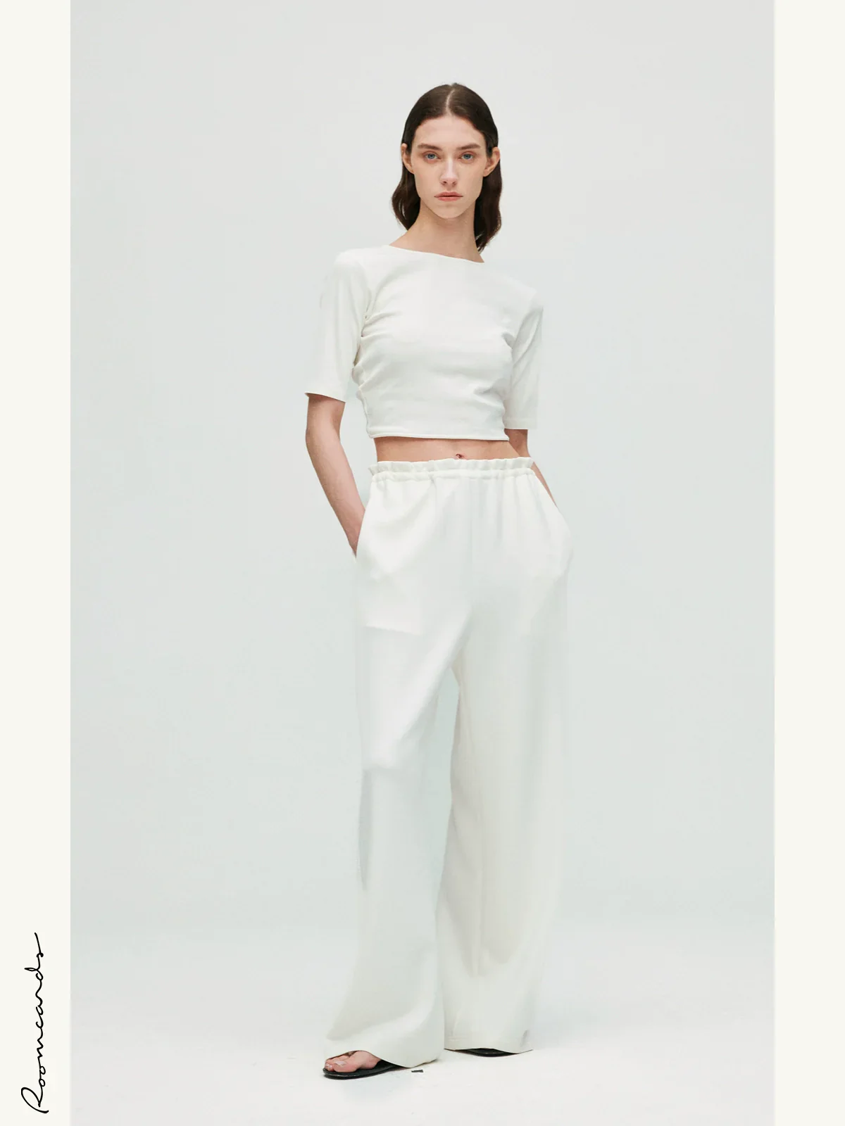 Silk Twist Crop Top