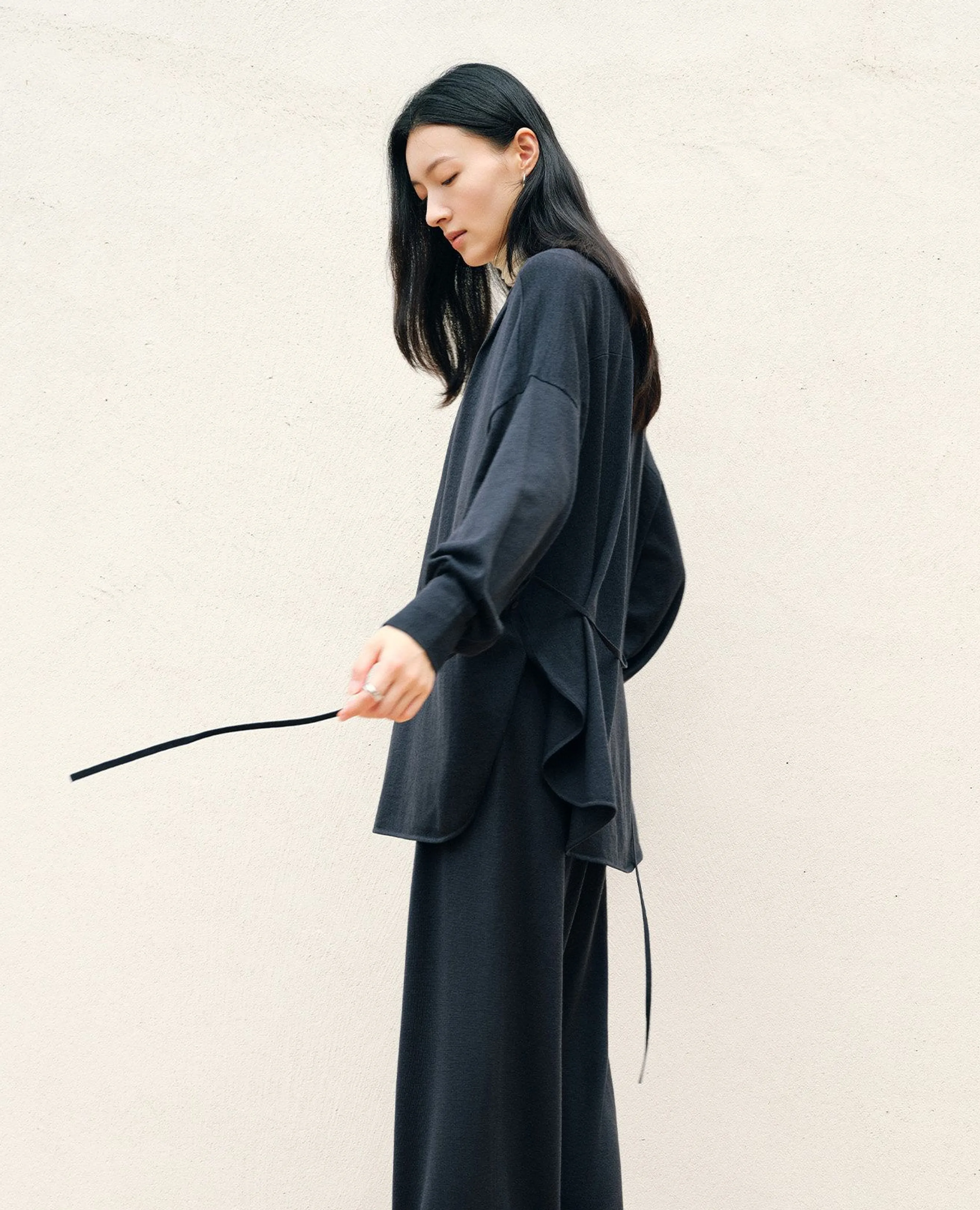 Silk Wool Knit Three-Piece Set - Image 5