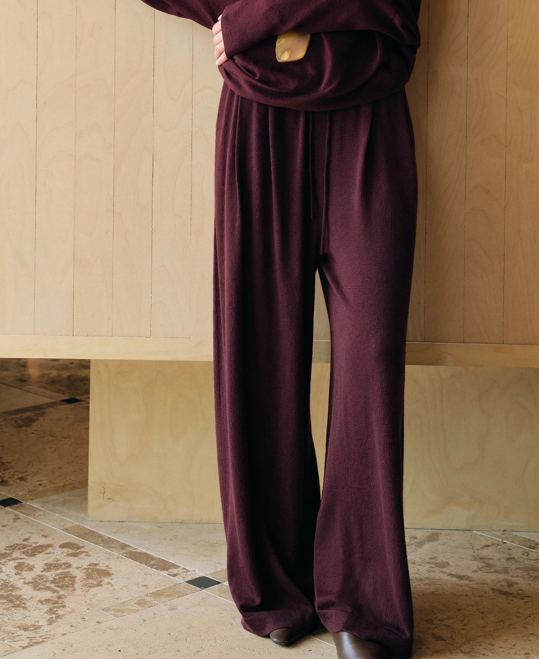 Silk Wool Knit Three-Piece Set - Image 8