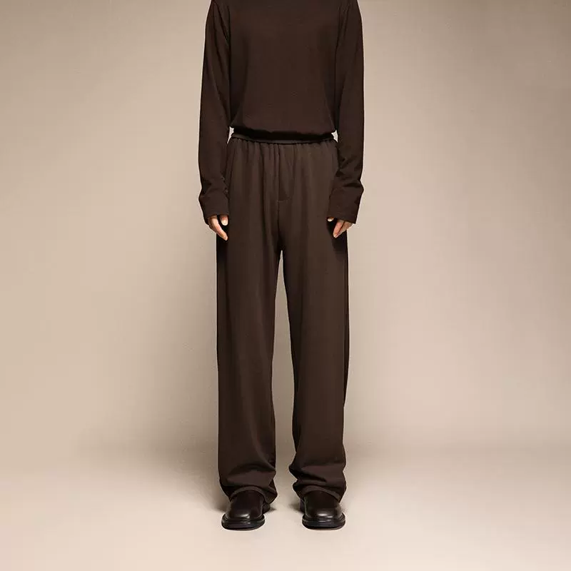 Silky Drawstring Trousers - Image 2