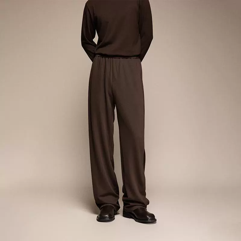 Silky Drawstring Trousers - Image 3