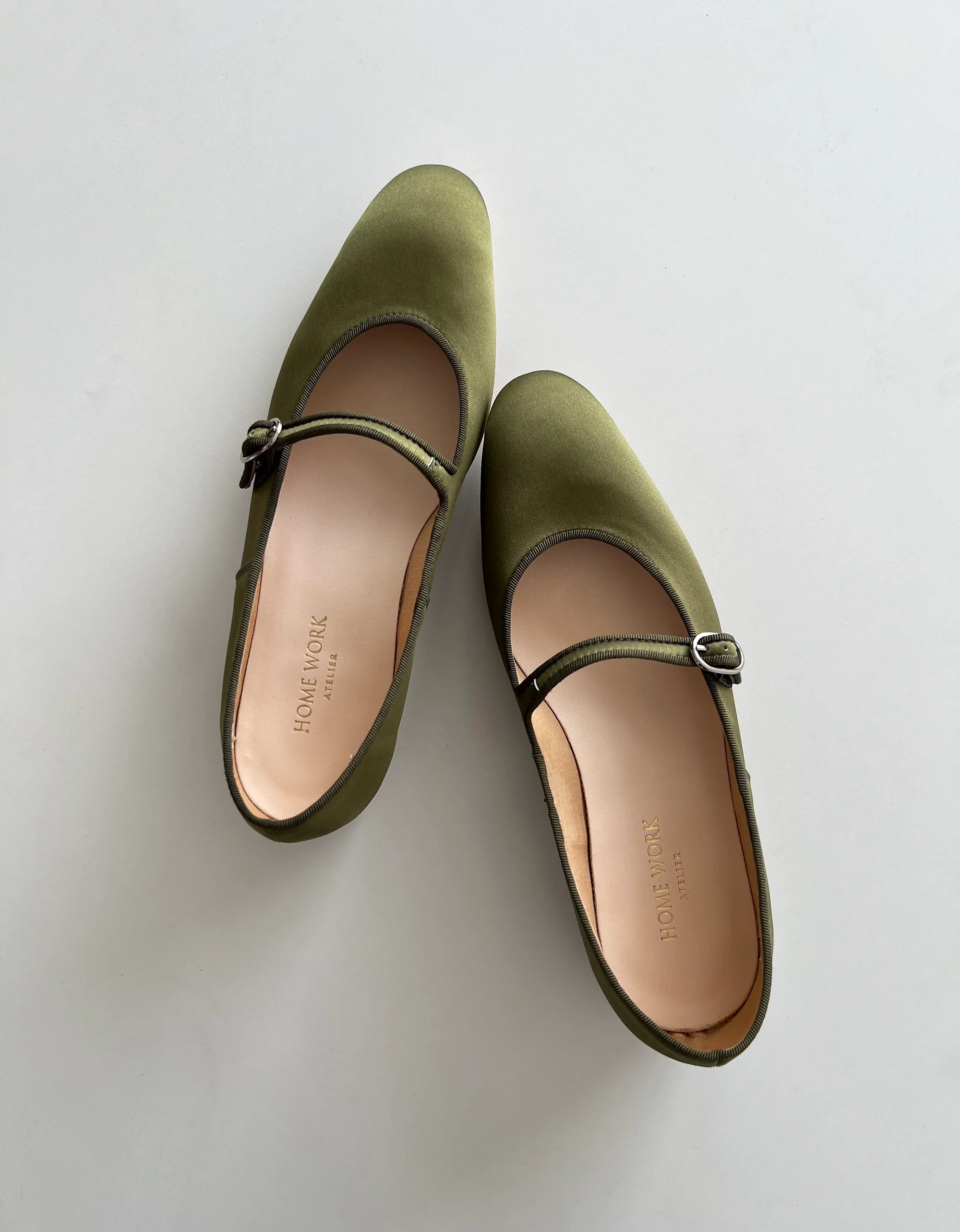 Silver Mary Jane Flats - Image 2