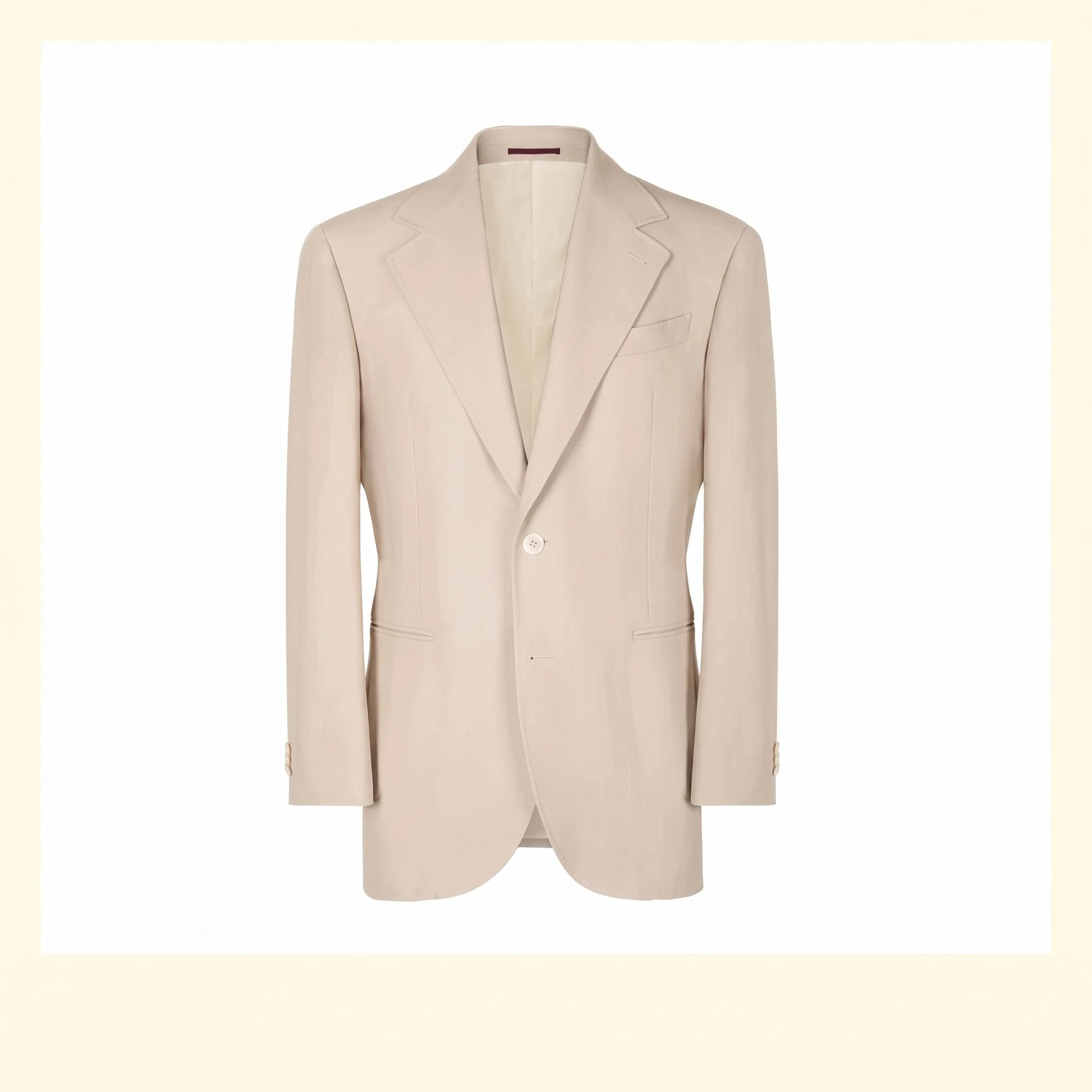 Single-Breasted Merino Suit Jacket - Image 11