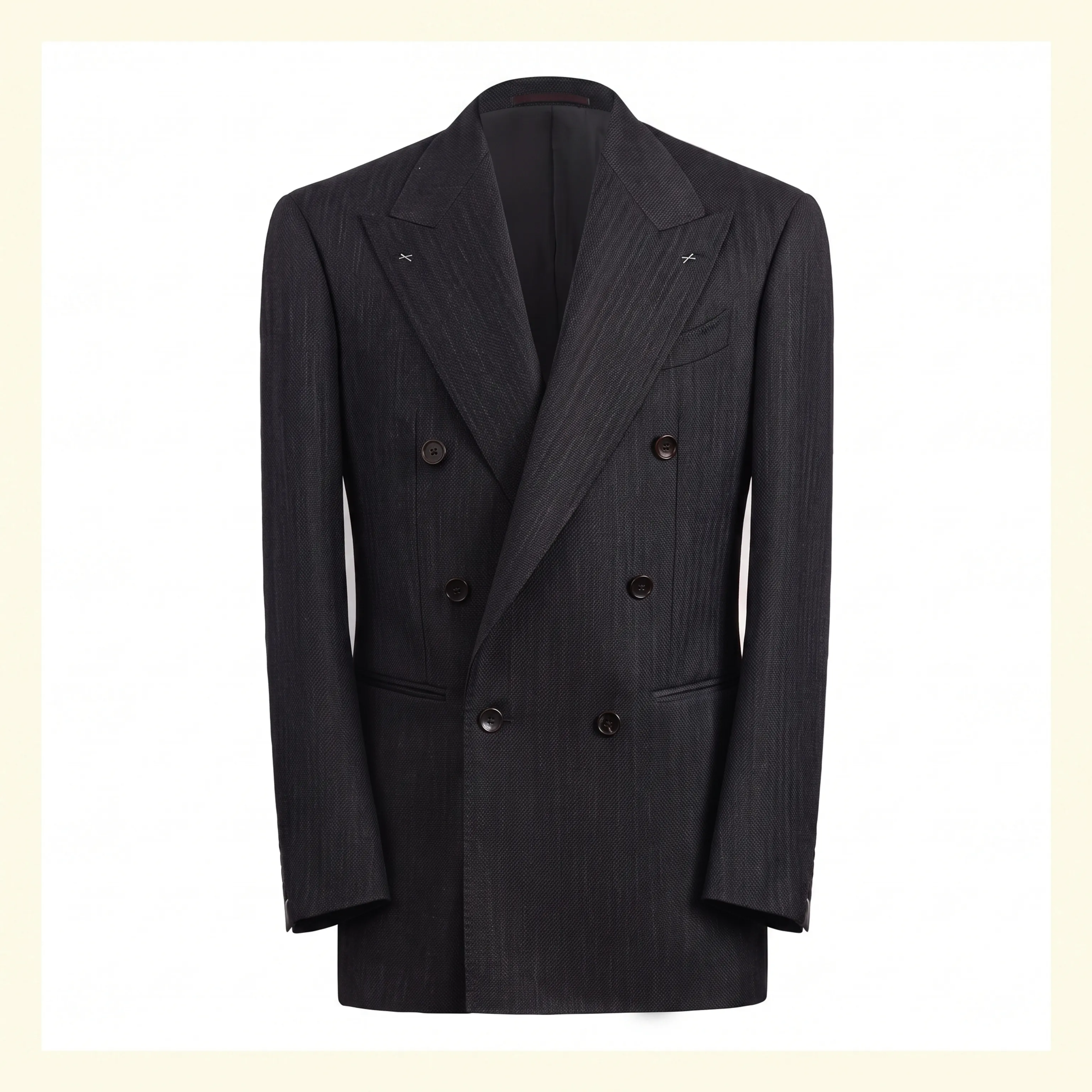 Single-Breasted Merino Suit Jacket - Image 13