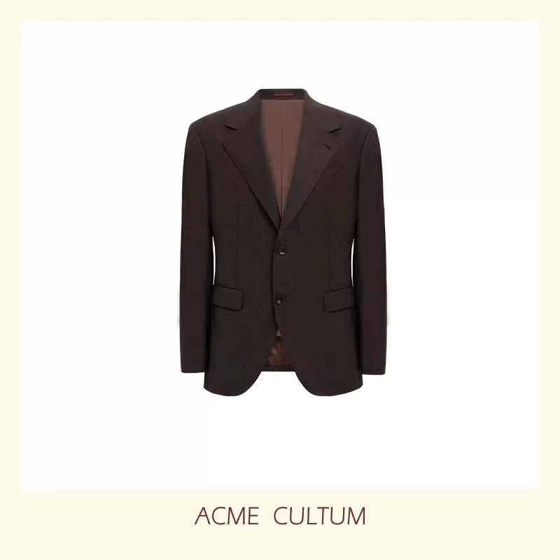Single-Breasted Merino Suit Jacket - Image 14