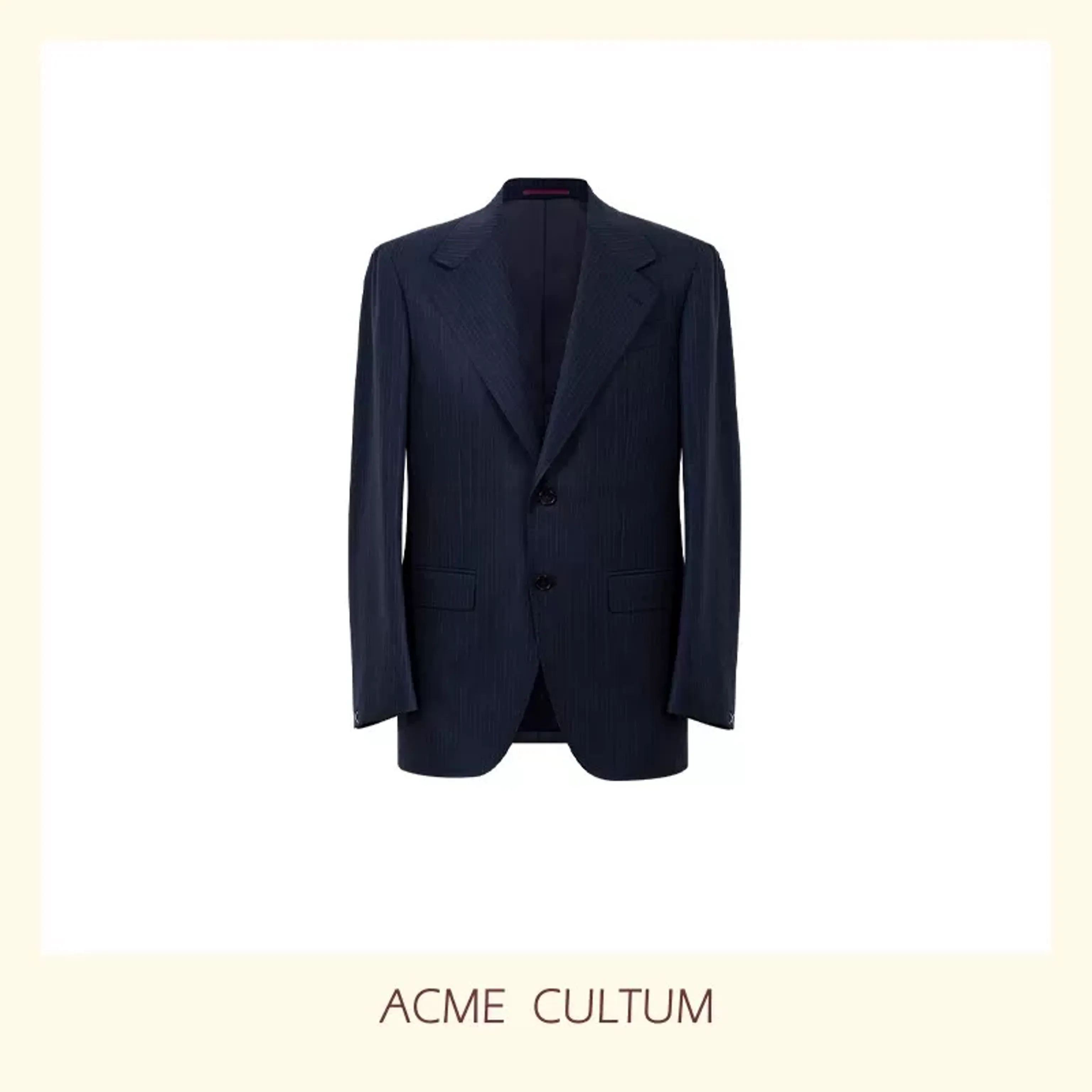 Single-Breasted Merino Suit Jacket - Image 15