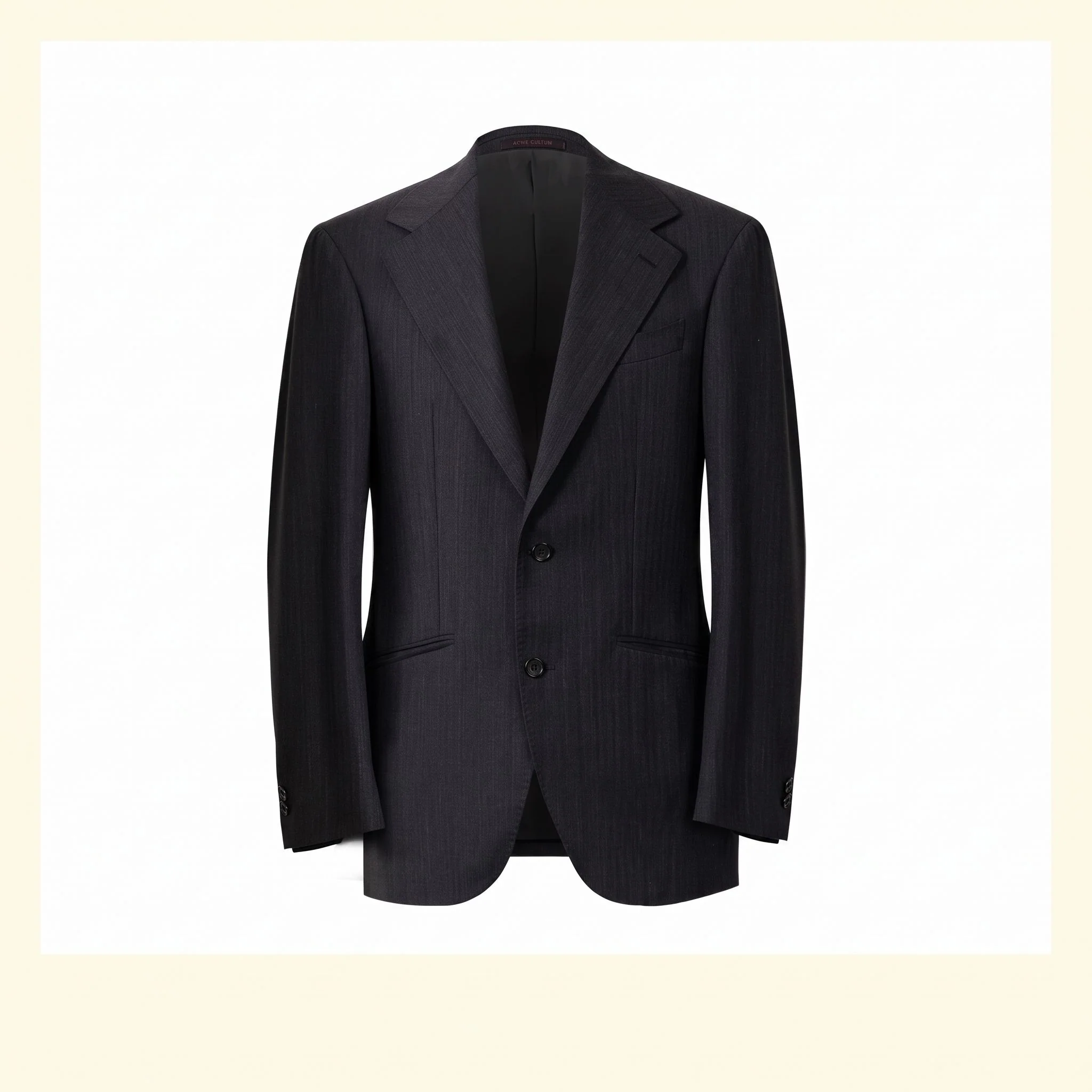 Single-Breasted Merino Suit Jacket - Image 16