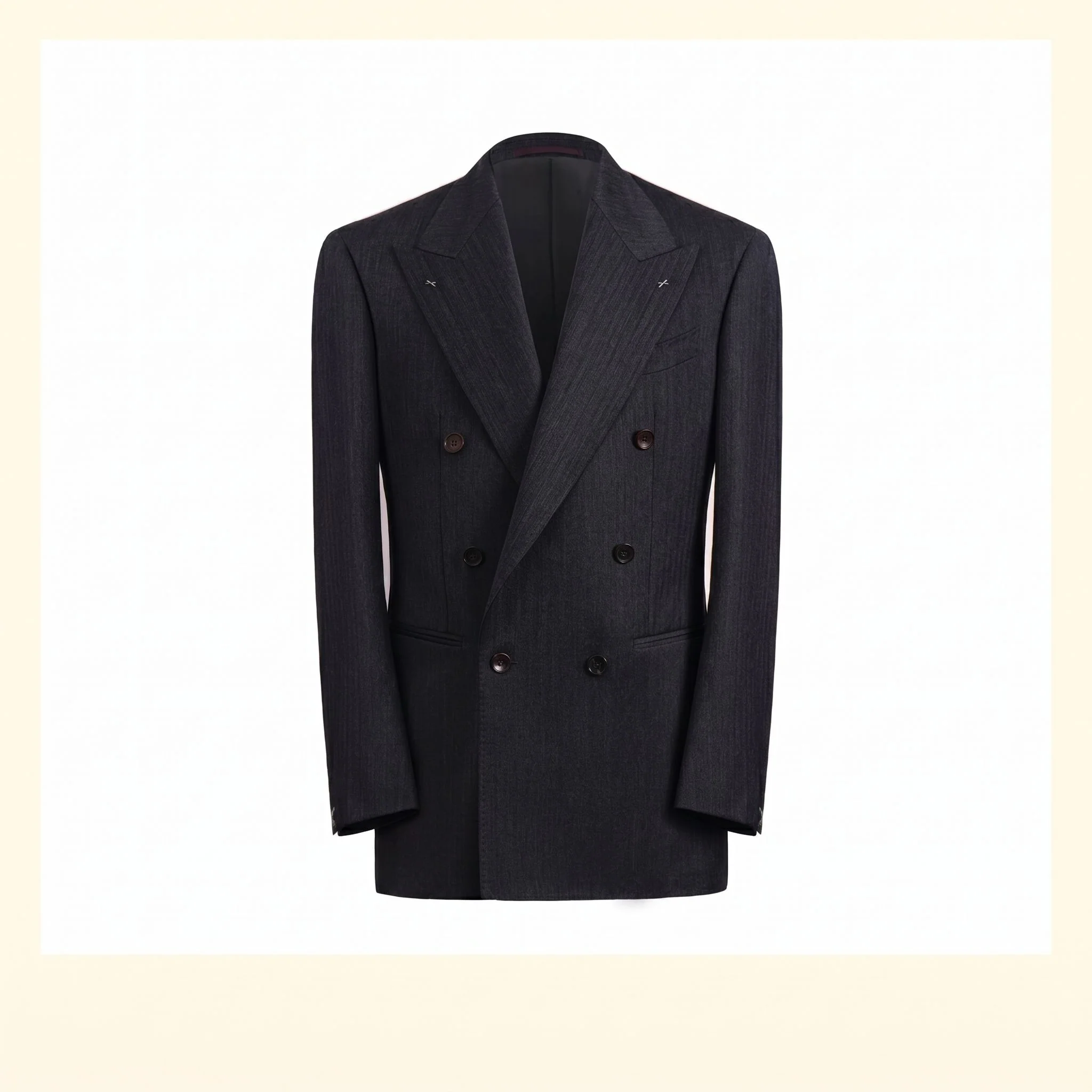 Single-Breasted Merino Suit Jacket - Image 22