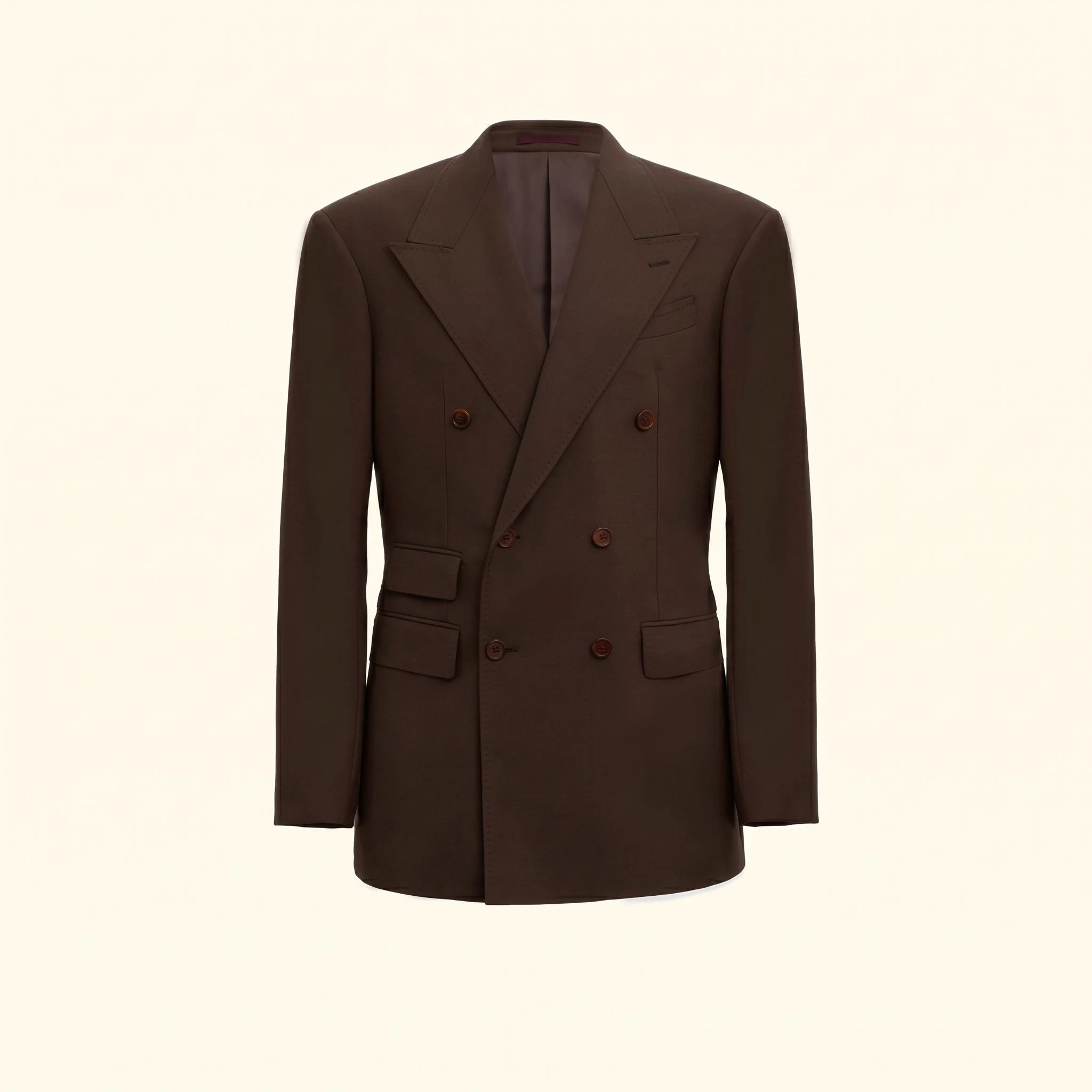 Single-Breasted Merino Suit Jacket - Image 27