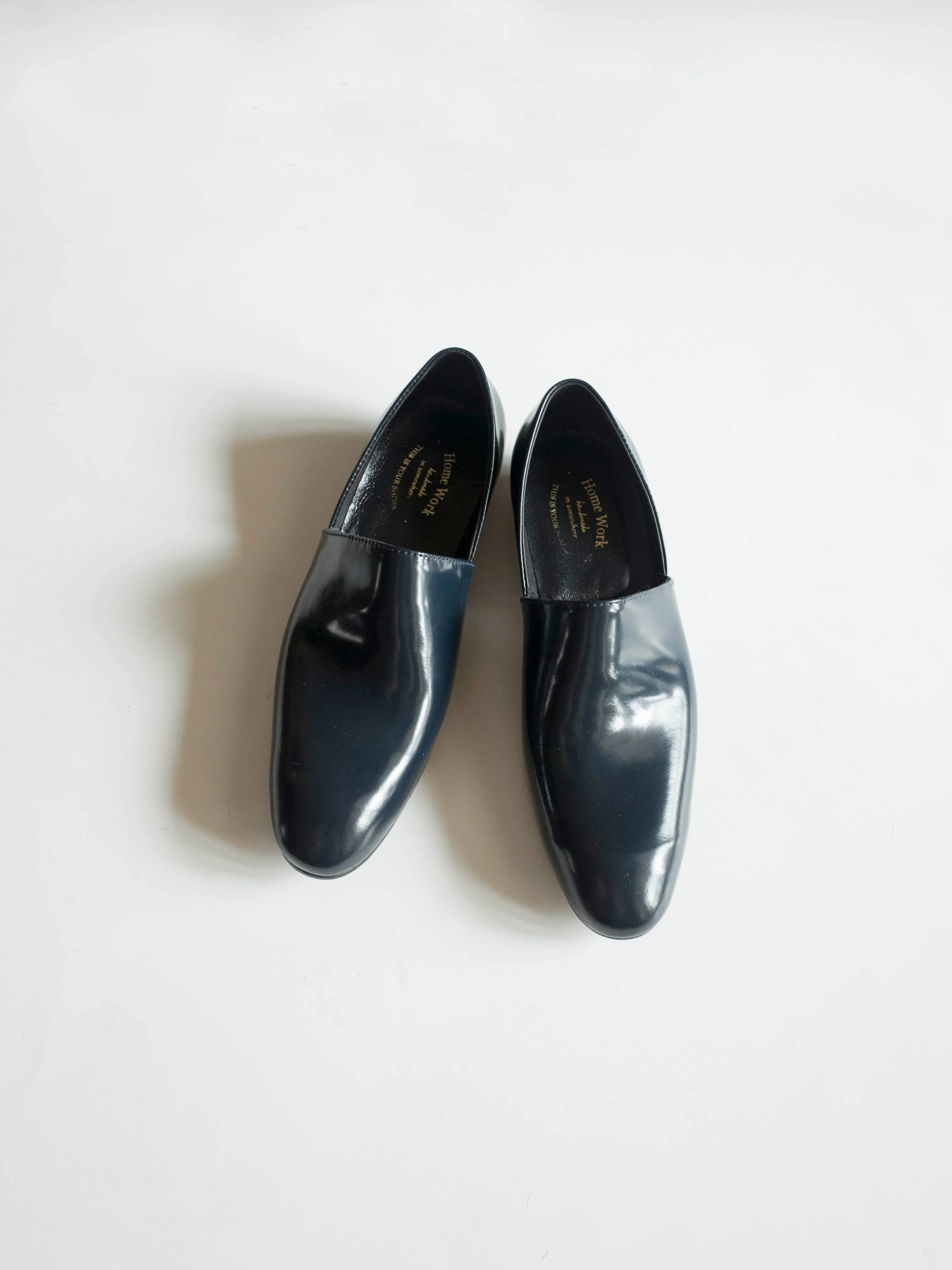 Sleek Glossy Slip-On Shoes - Image 5