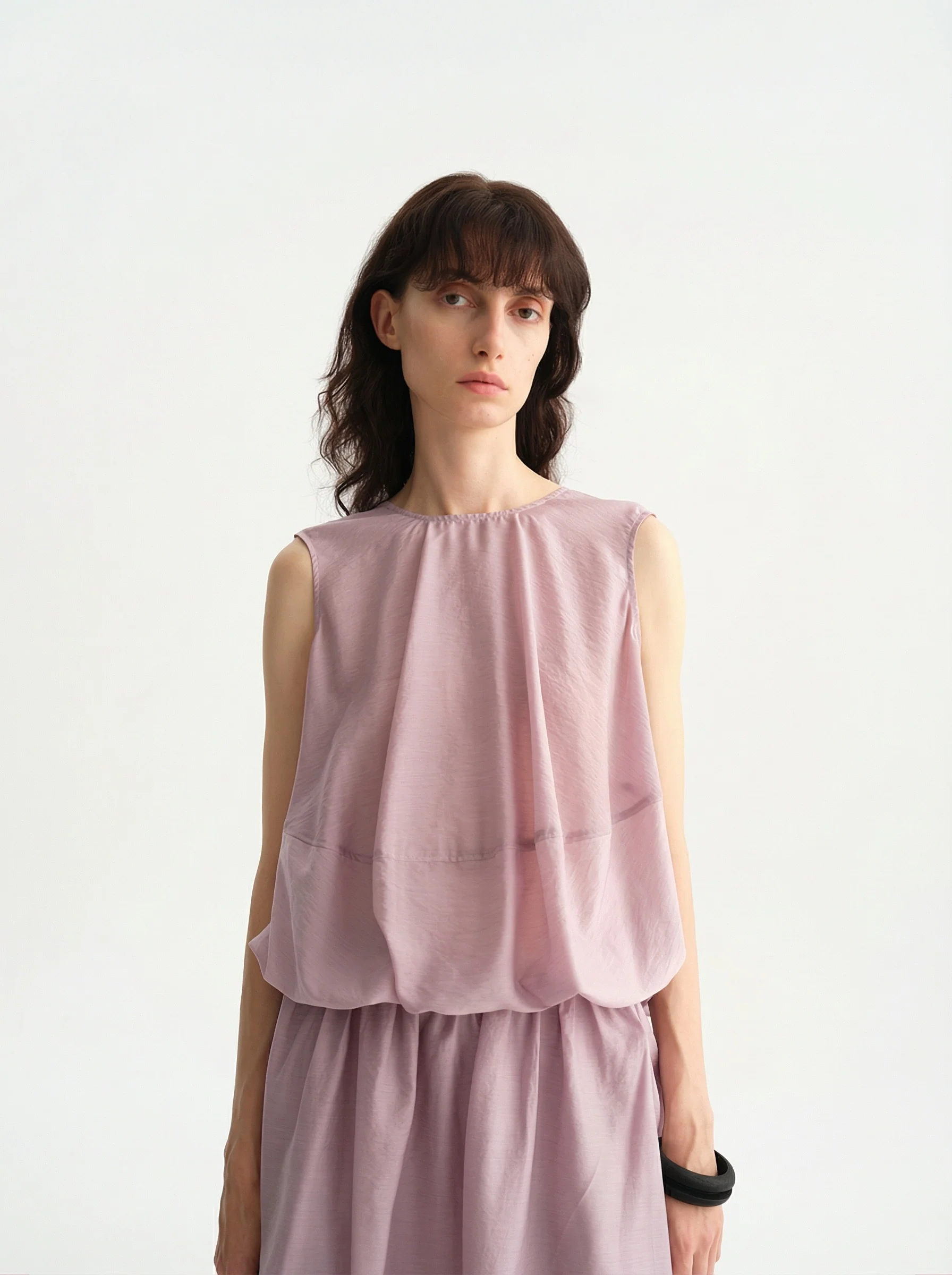 Sleeveless Blouson Dress - Image 2
