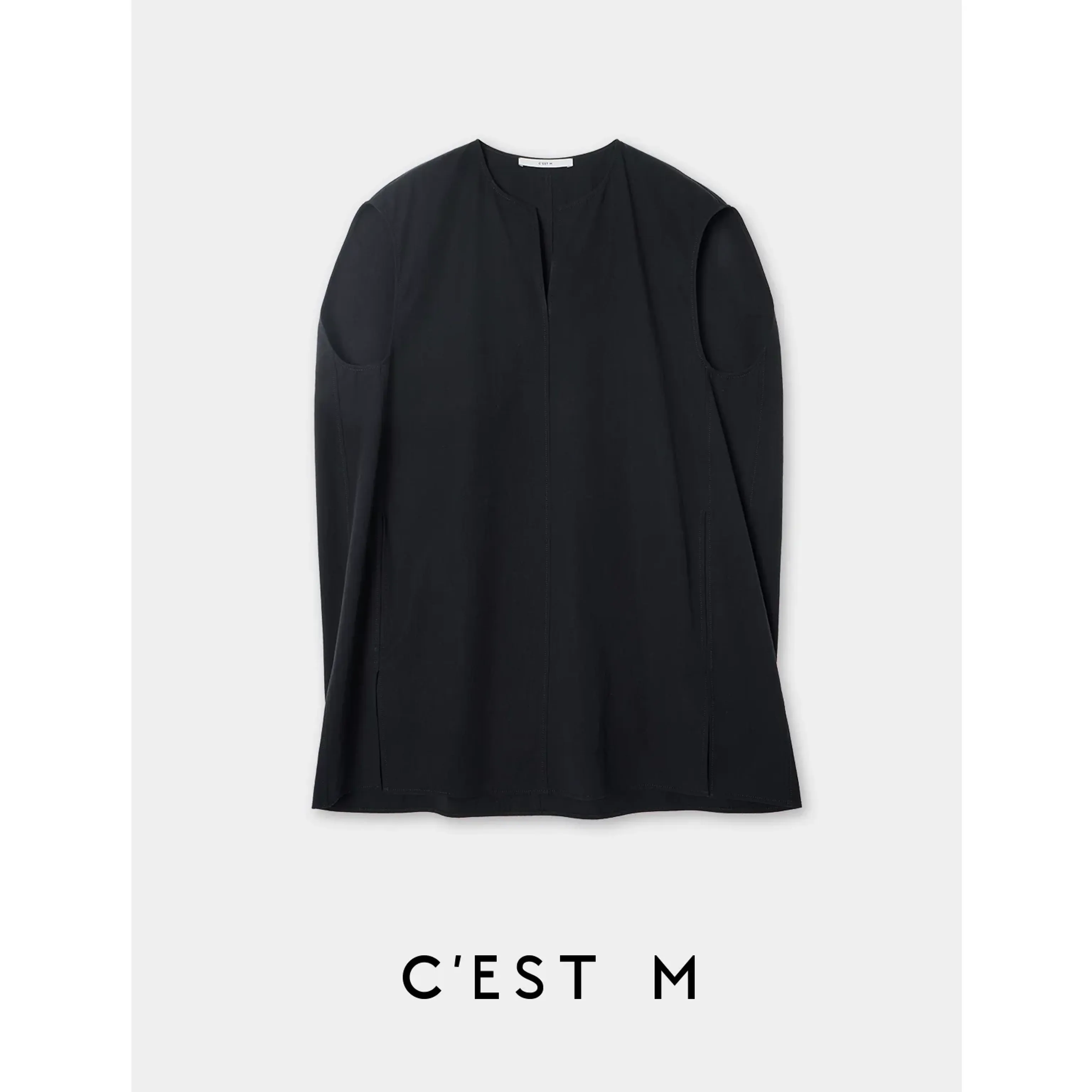 Sleeveless Cocoon Tunic - Image 8