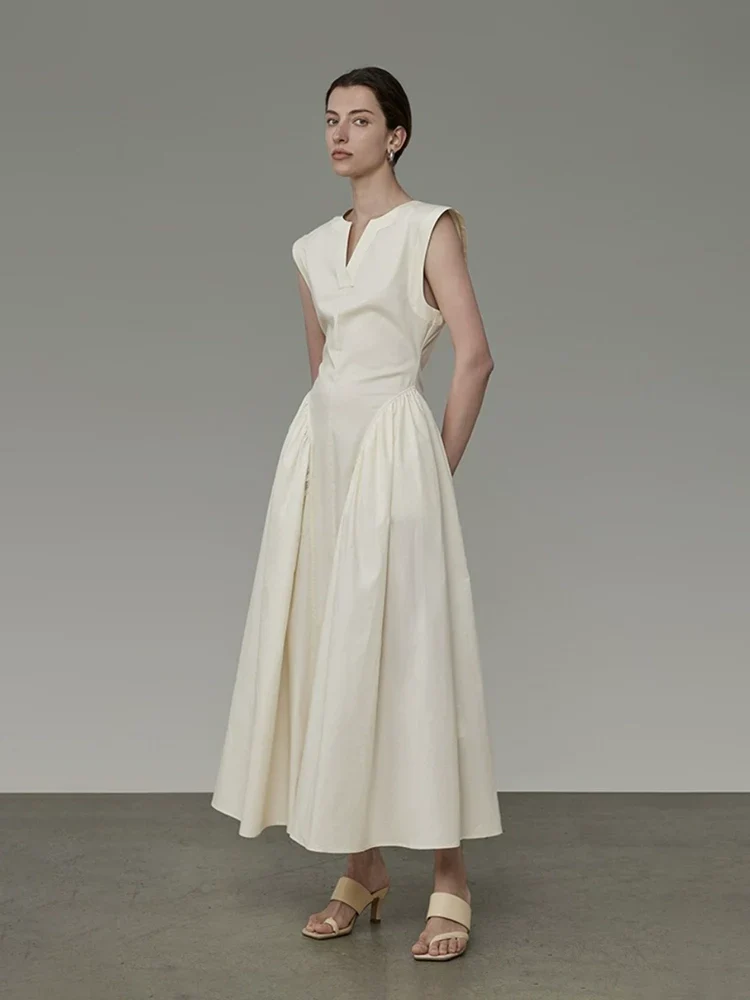 Sleeveless High-Waist Maxi Dress - Image 4