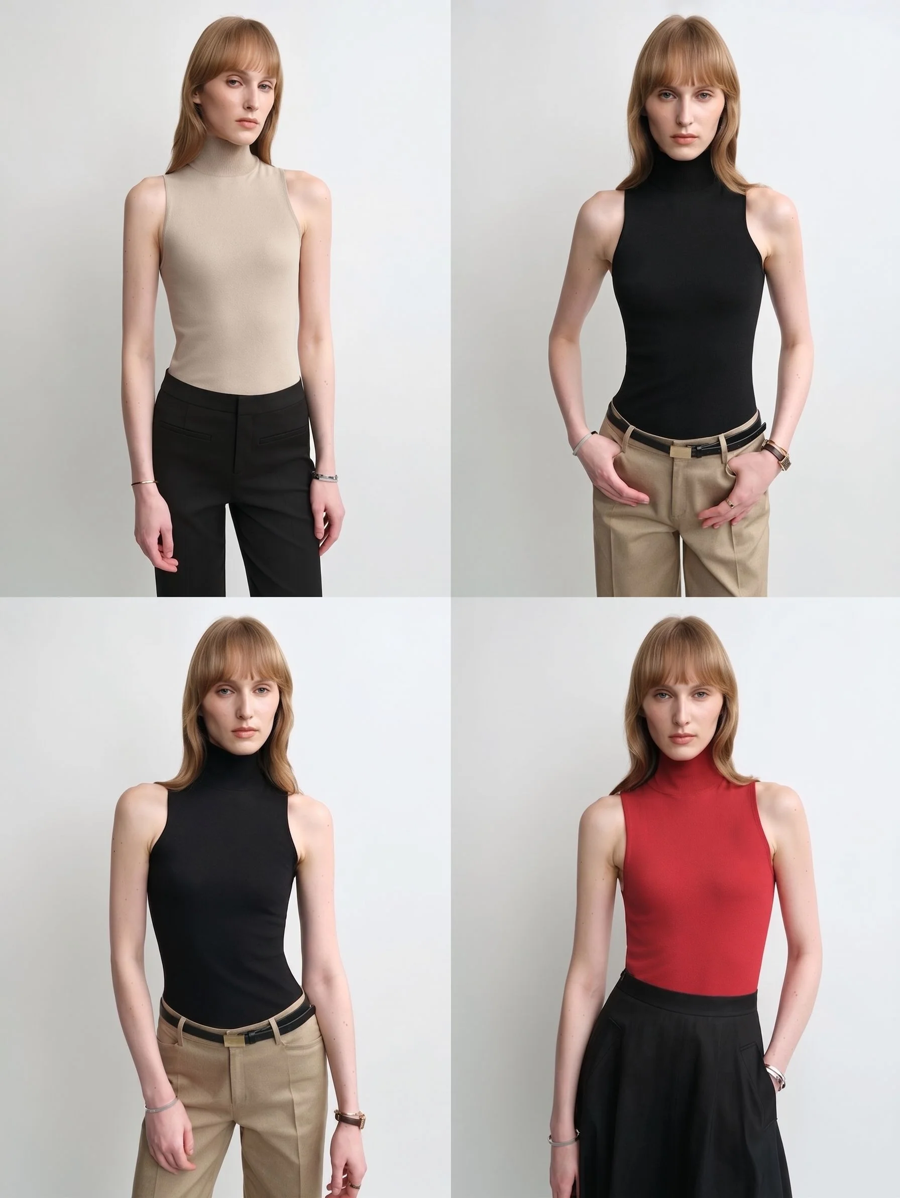Sleeveless Mockneck Top - Image 3