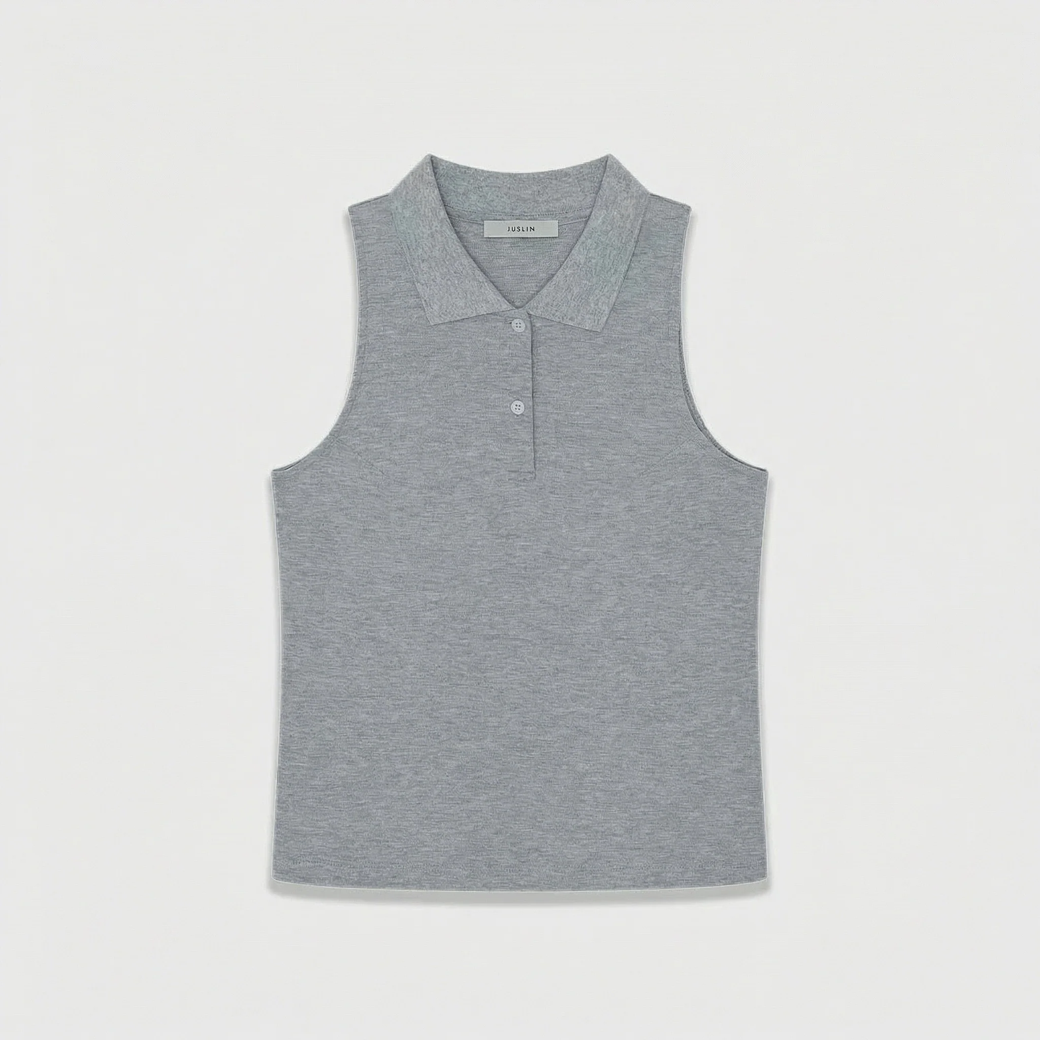 Sleeveless Polo Top - Image 6