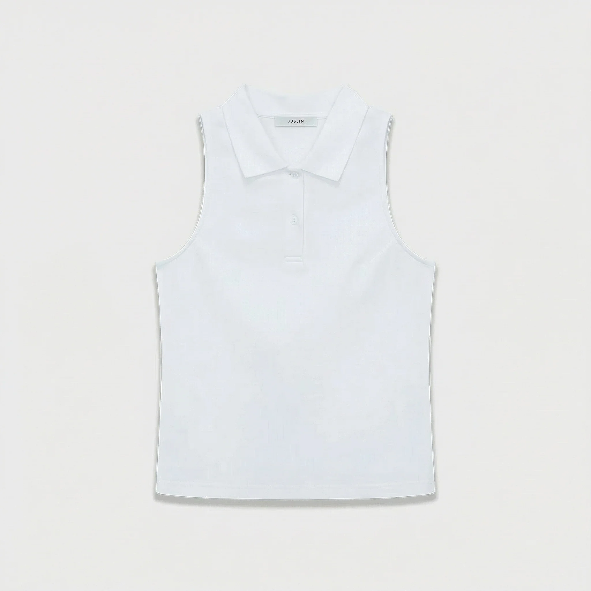 Sleeveless Polo Top - Image 8