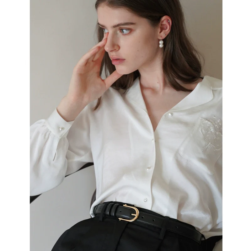Slim Cowhide Leather Belt - Image 6
