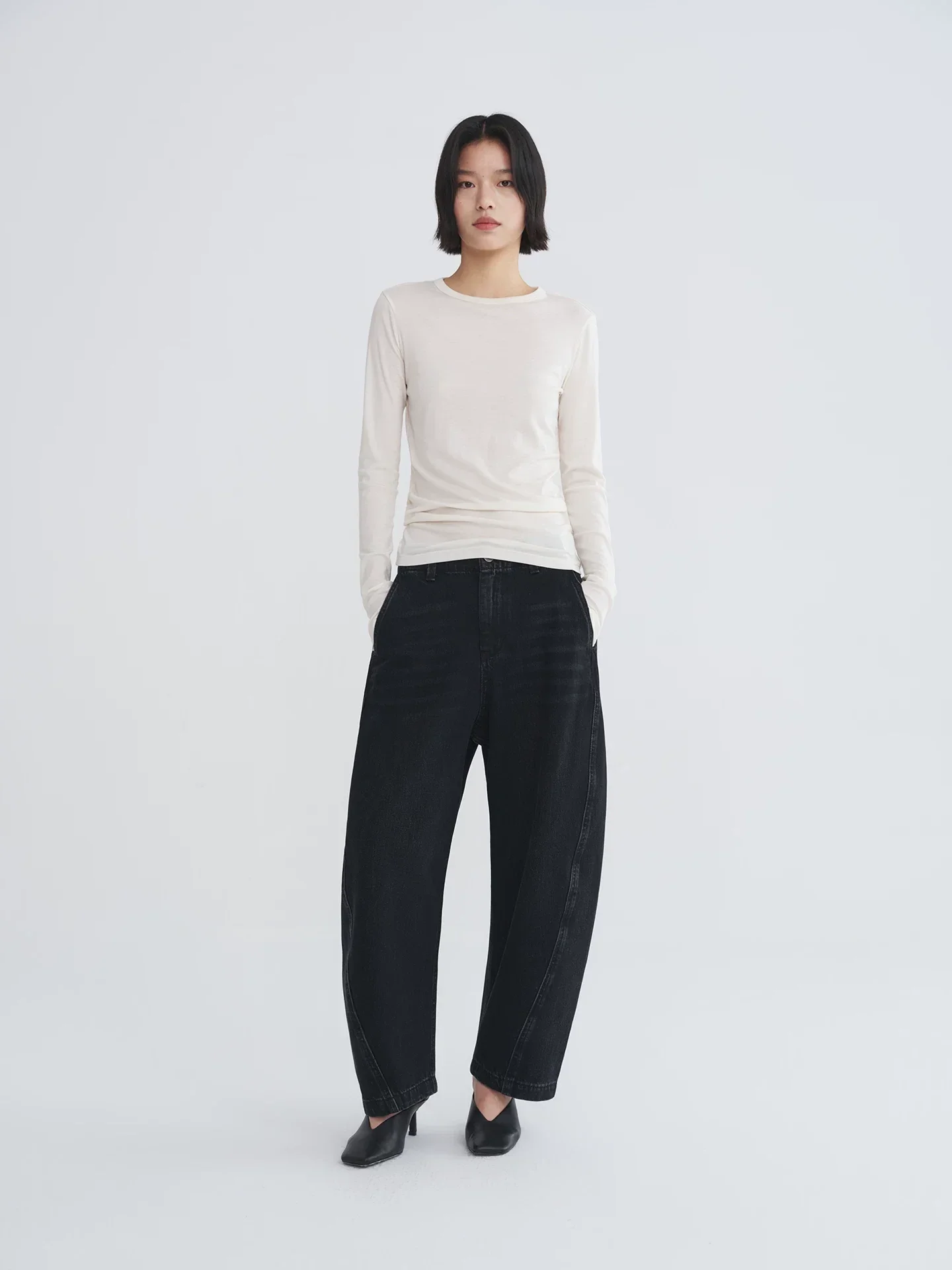 Slim Crewneck Top - Image 5