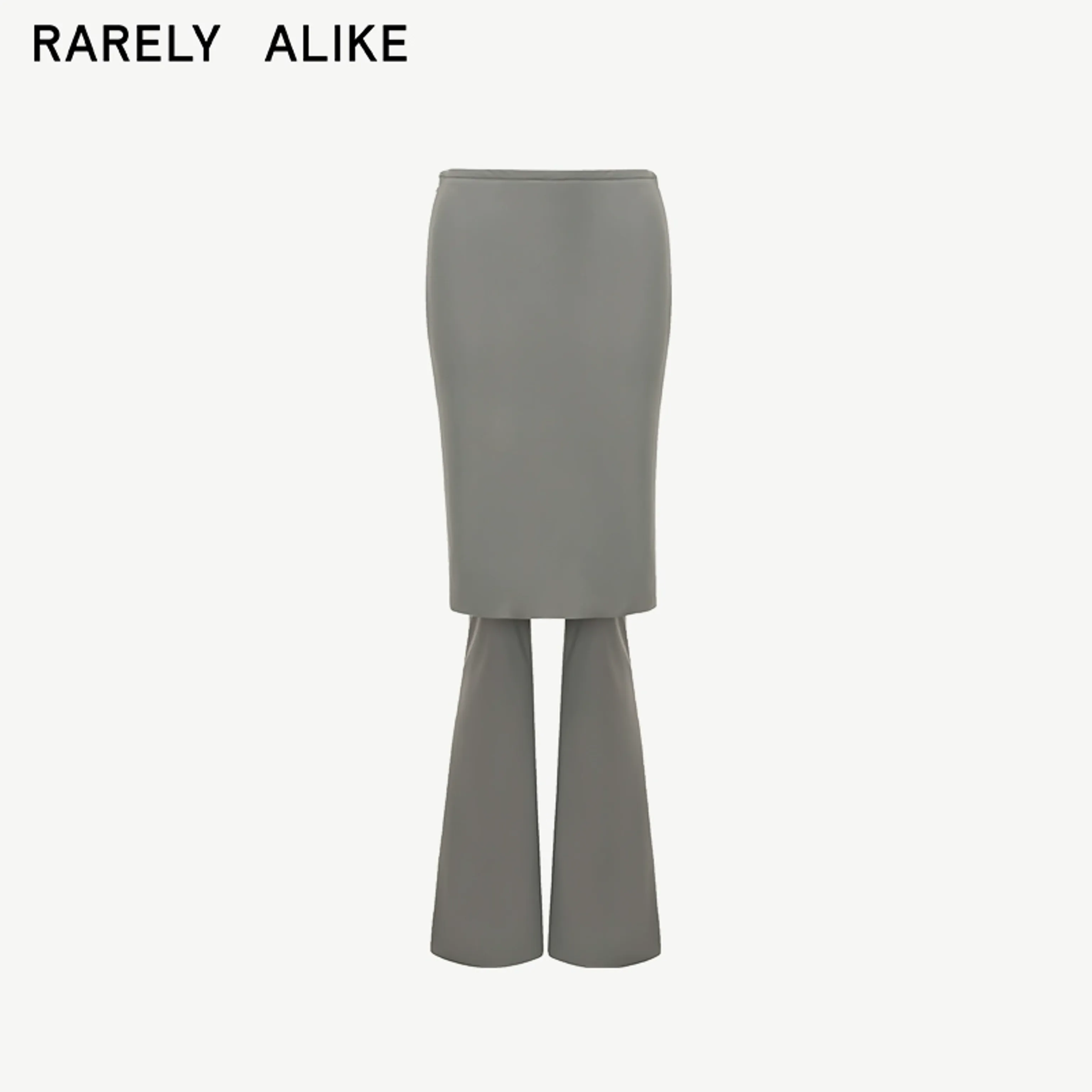 Slim-Fit Flared Culottes - Image 6