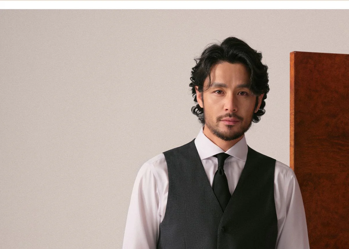 Slim-Fit Suit Vest - Image 4