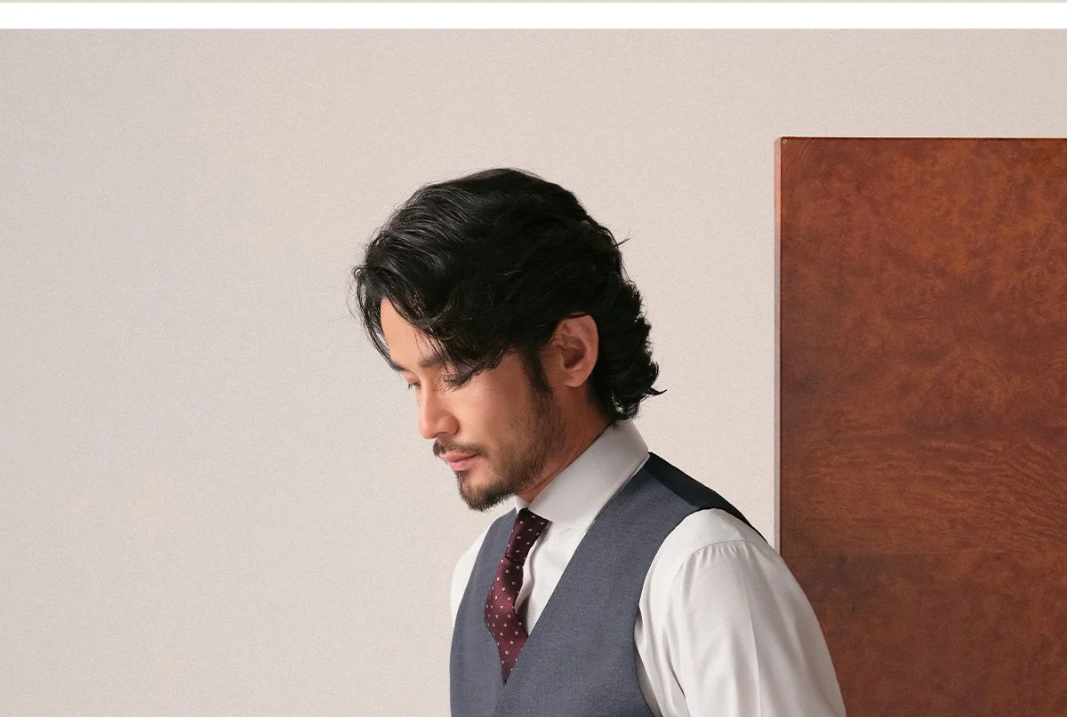 Slim-Fit Suit Vest - Image 7