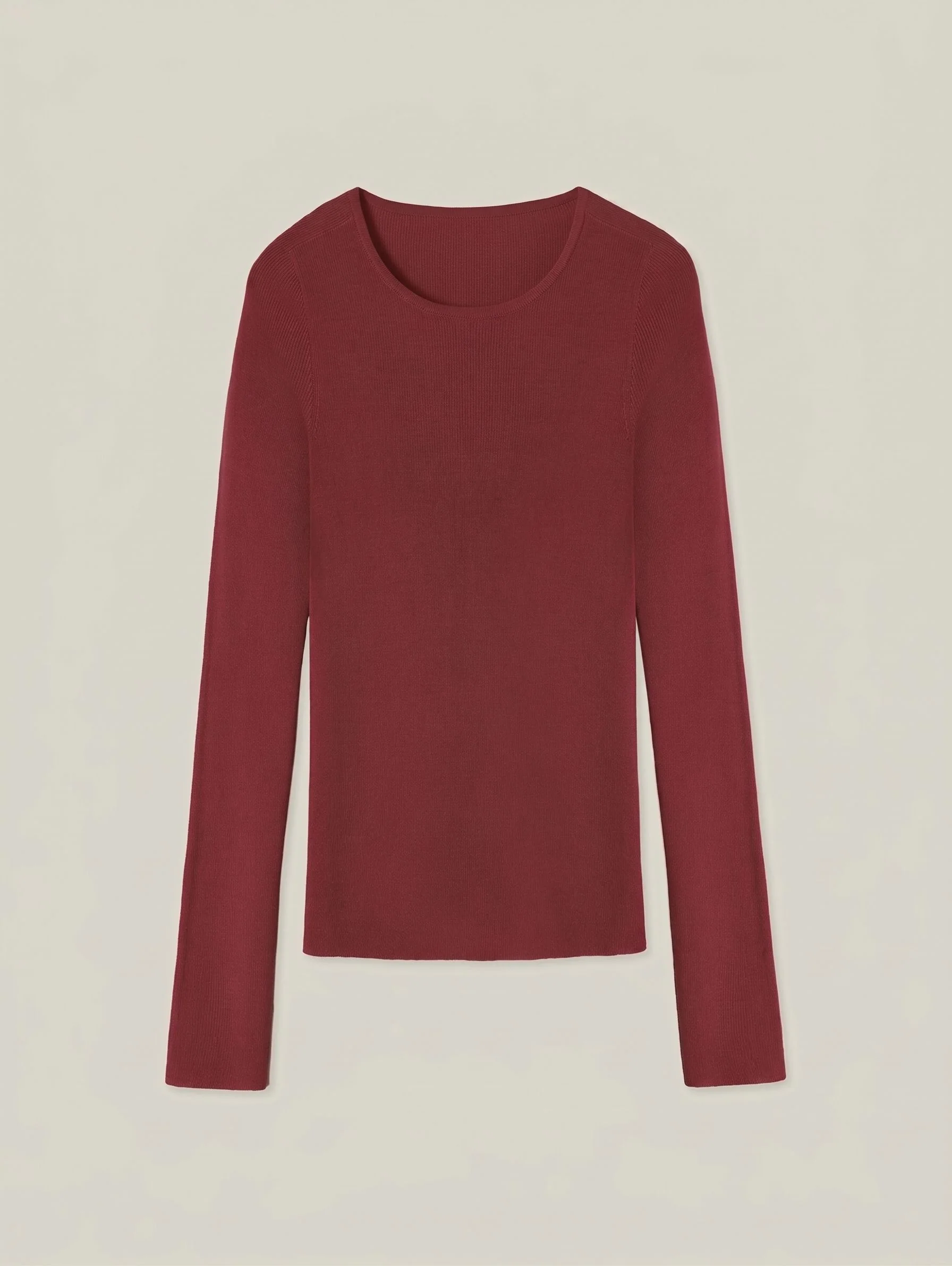 Slim Merino Knit Top - Image 11
