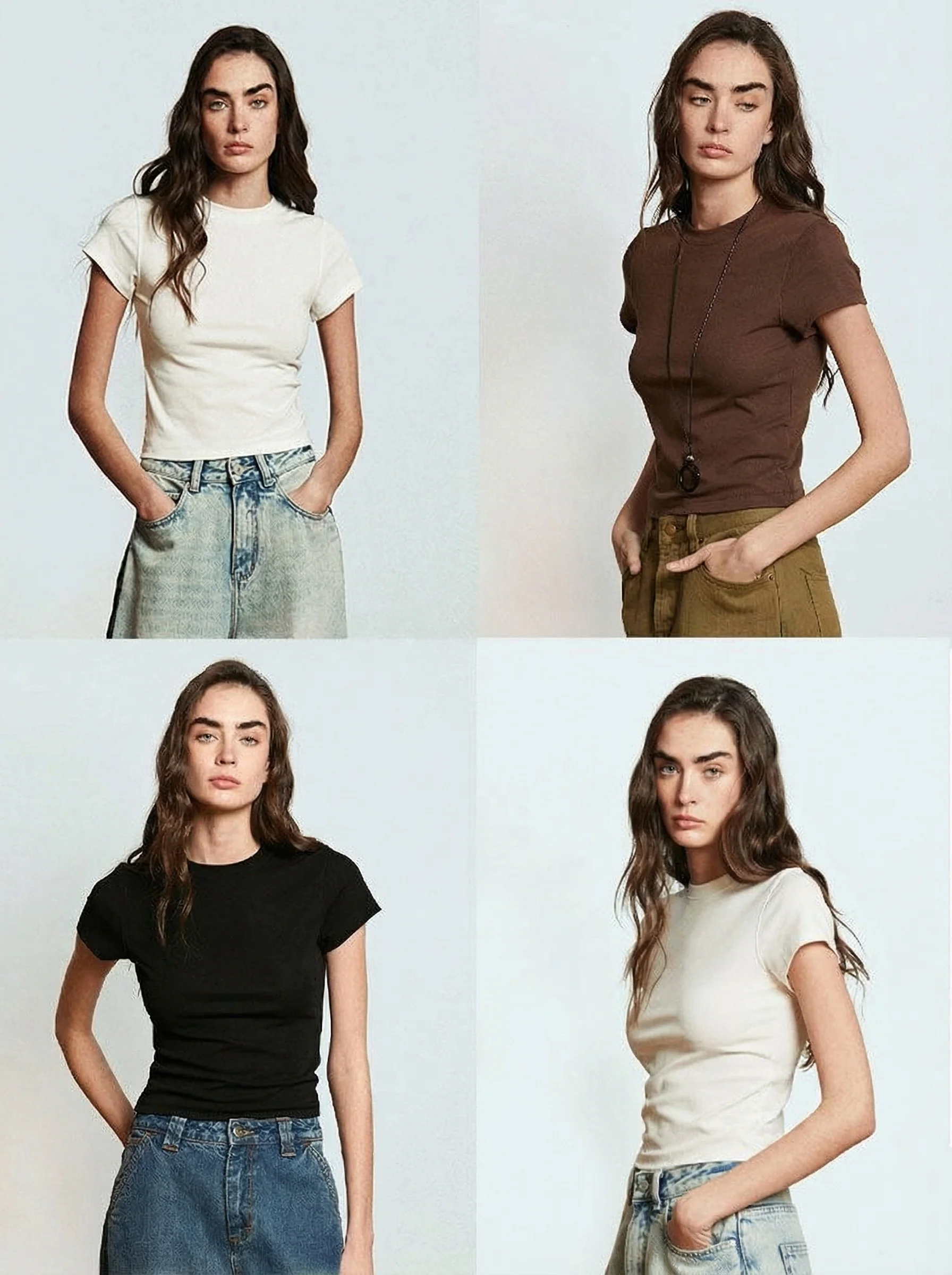 Slim Minimalist Crewneck Tee