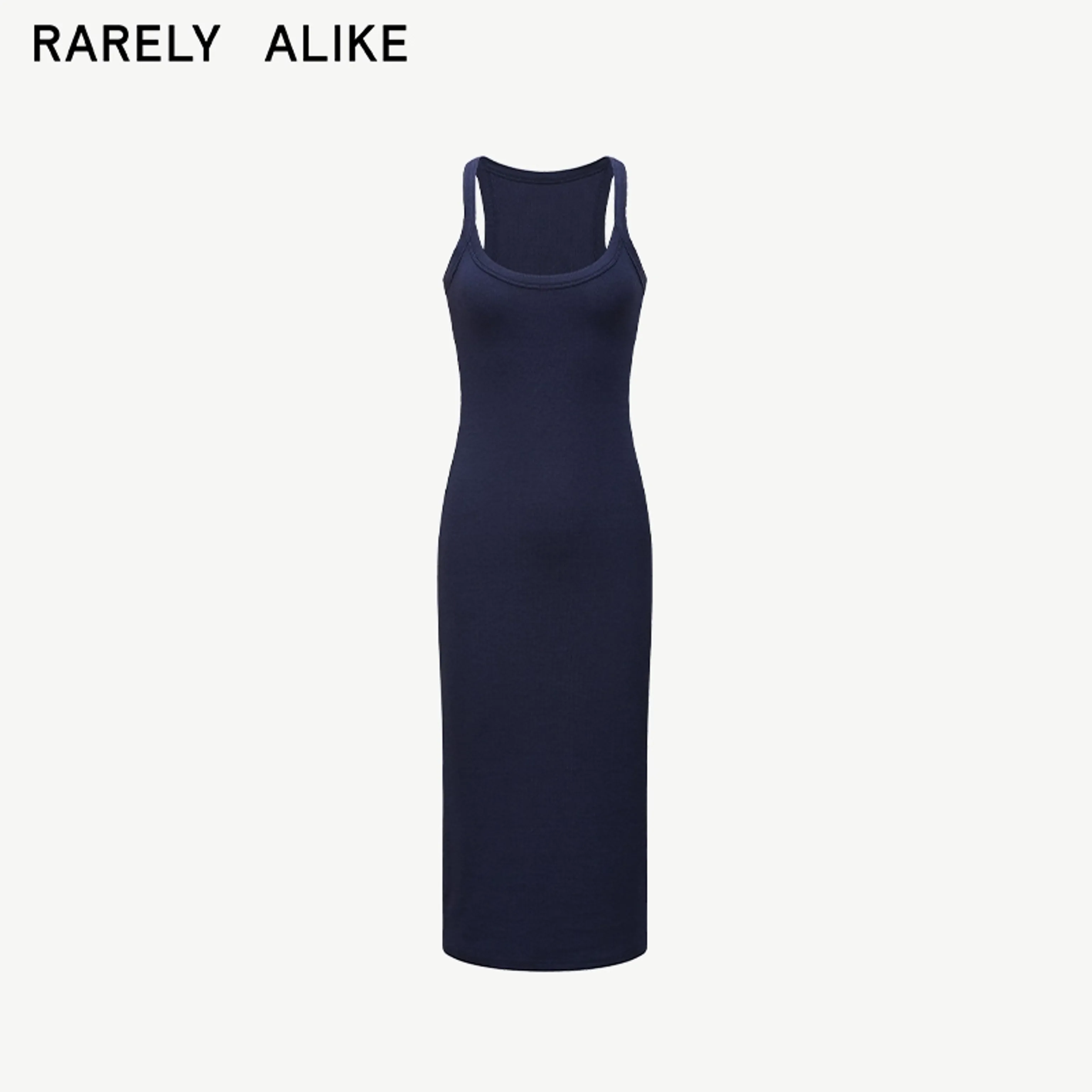 Slim Ribbed Sling Dress - Image 6