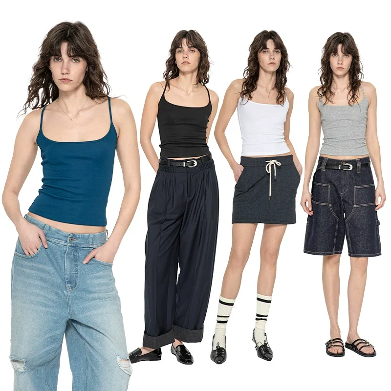 Slim Spaghetti-Strap Camisole