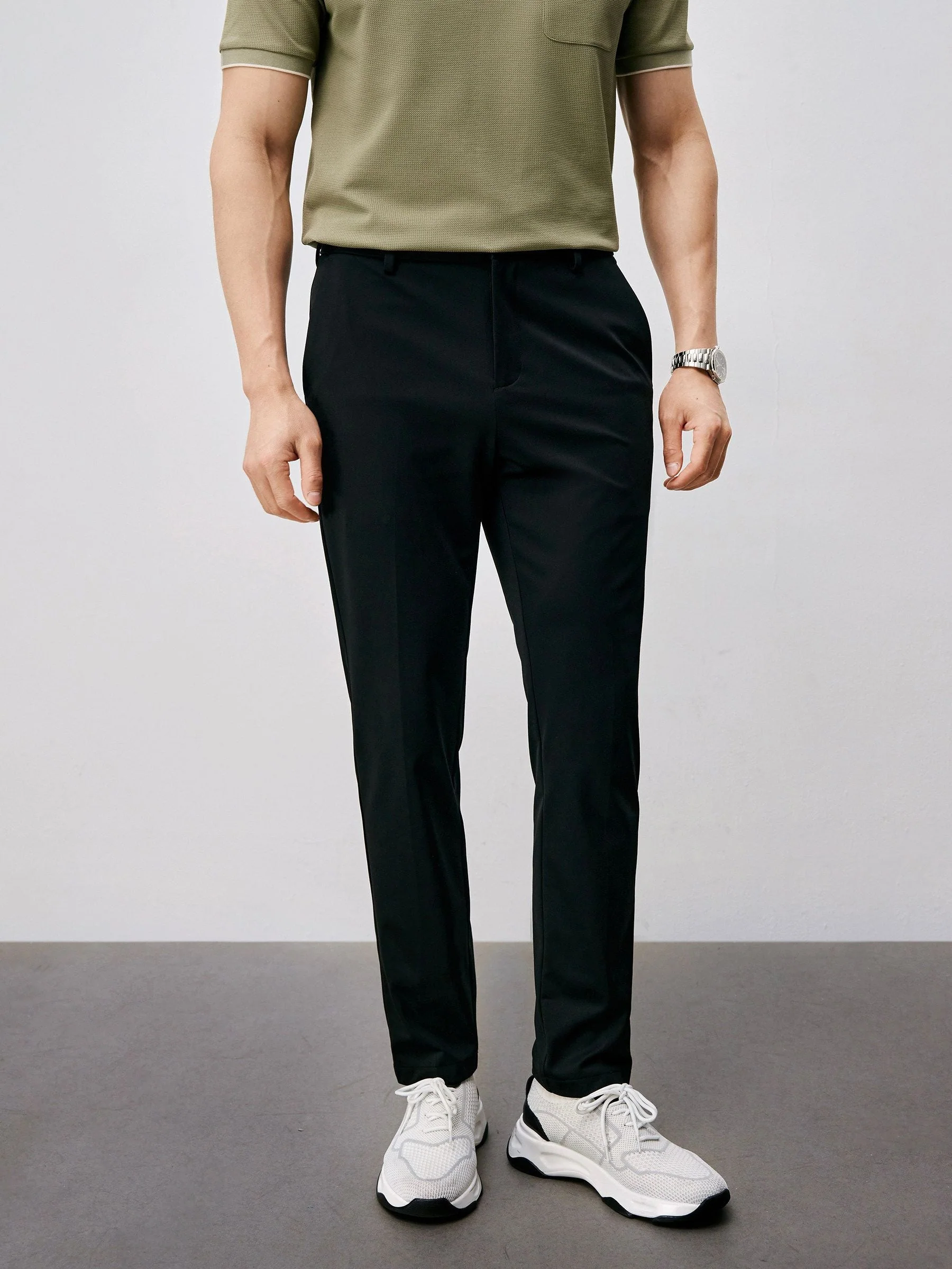 Slim Tapered Trousers - Image 2