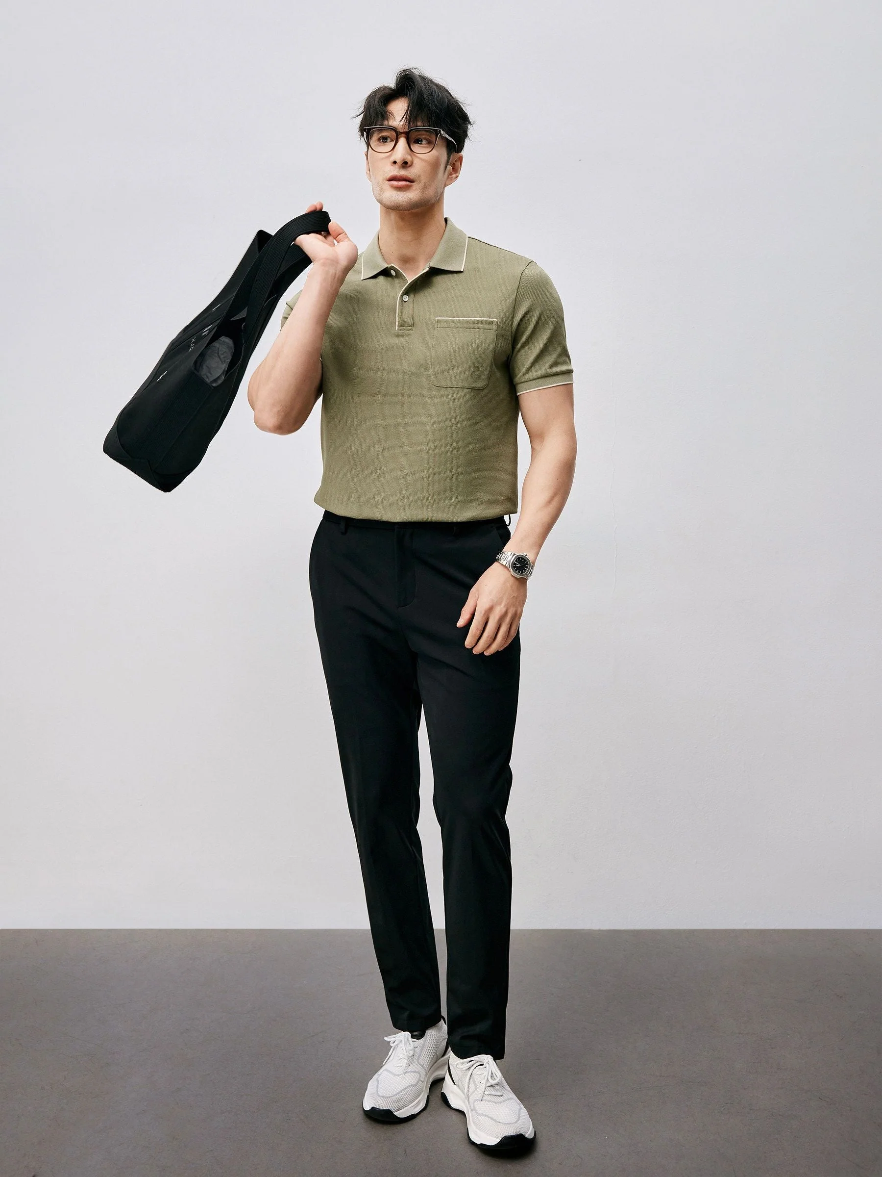 Slim Tapered Trousers - Image 4
