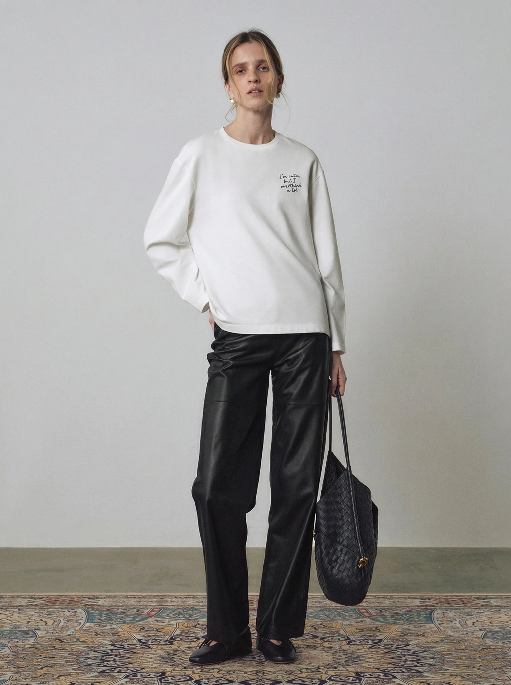 Slogan Long Sleeve Tee - Image 2