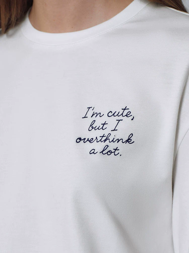 Slogan Long Sleeve Tee - Image 6