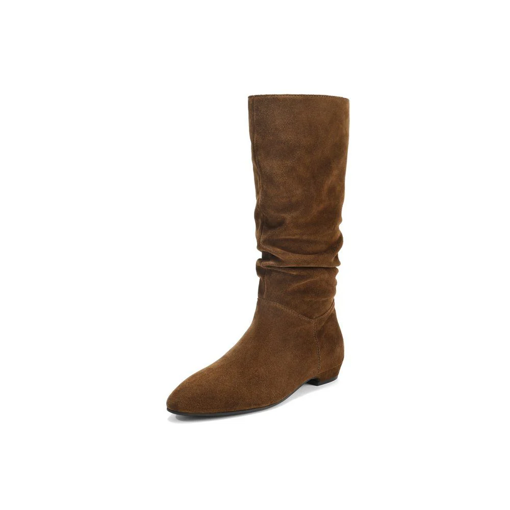 Slouch Suede Boots