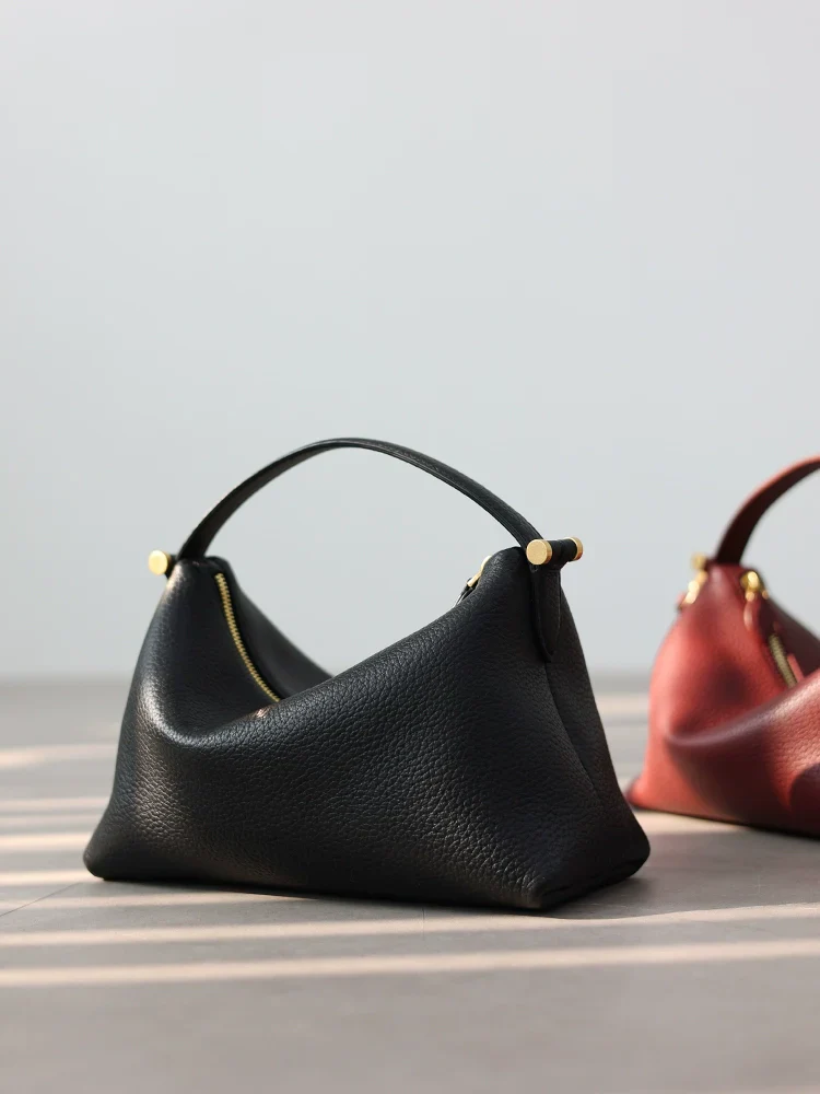 Slouchy Pebbled Leather Crossbody - Image 15
