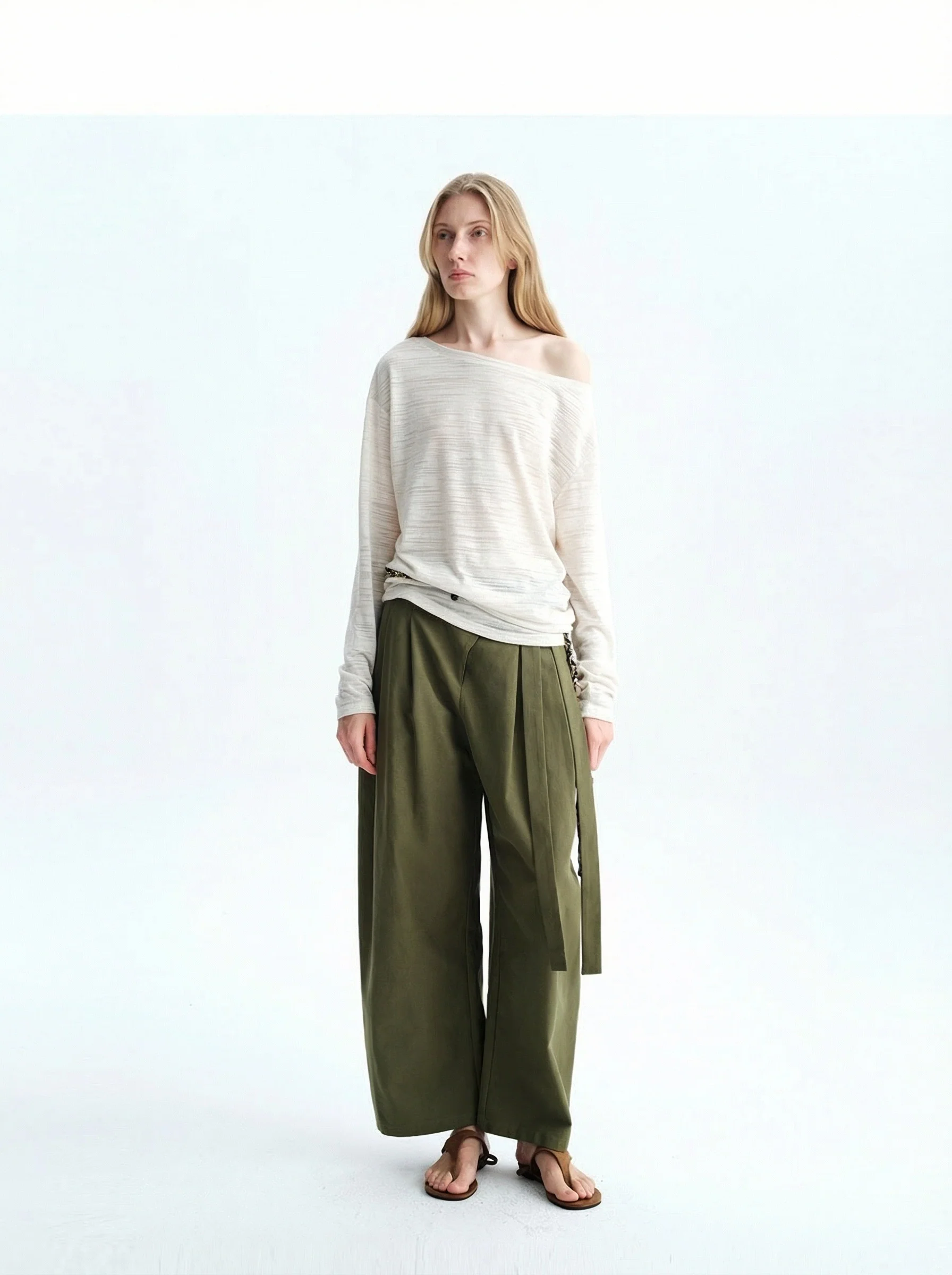 Slub Boatneck Top - Image 3