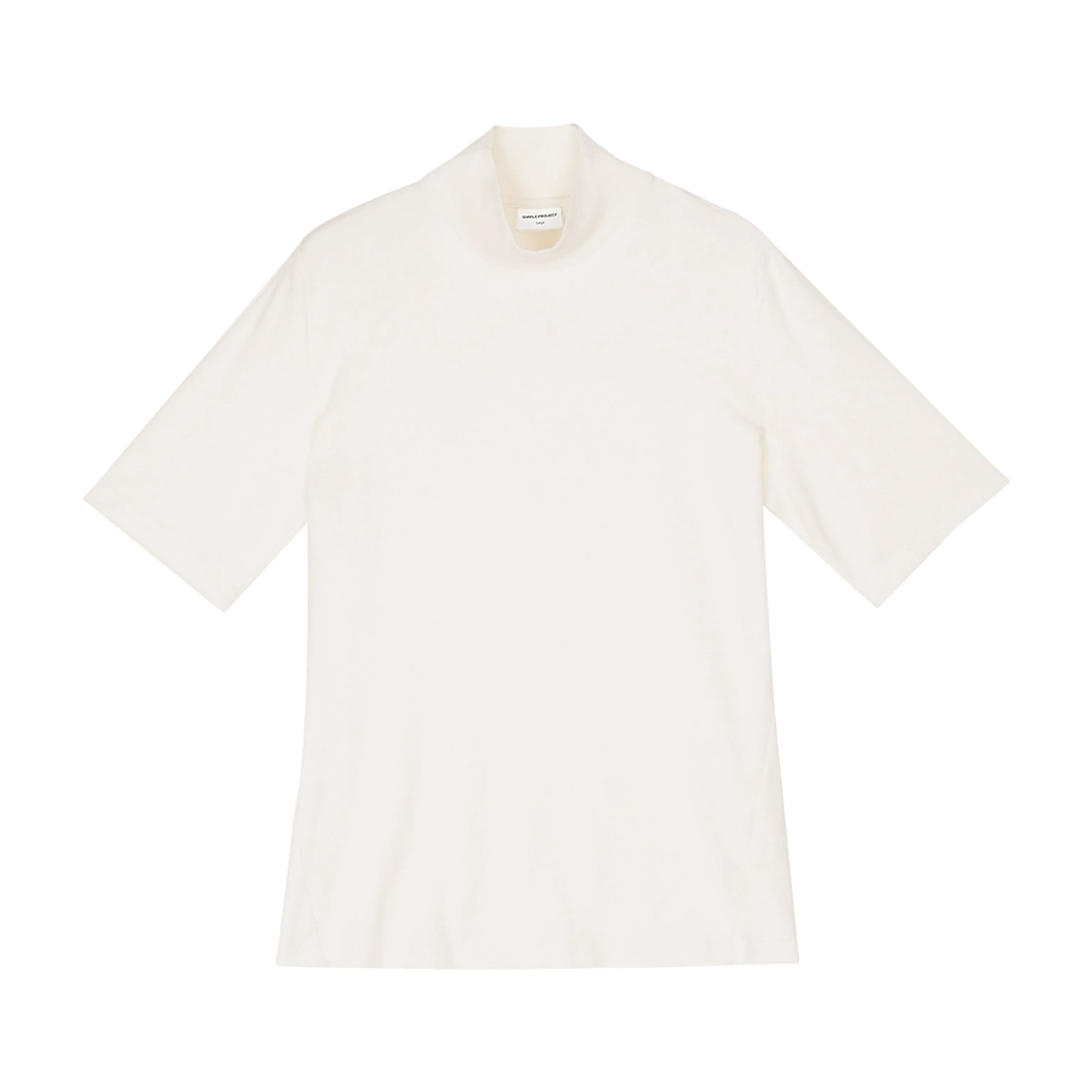 Slub Mock-Neck Tee - Image 8