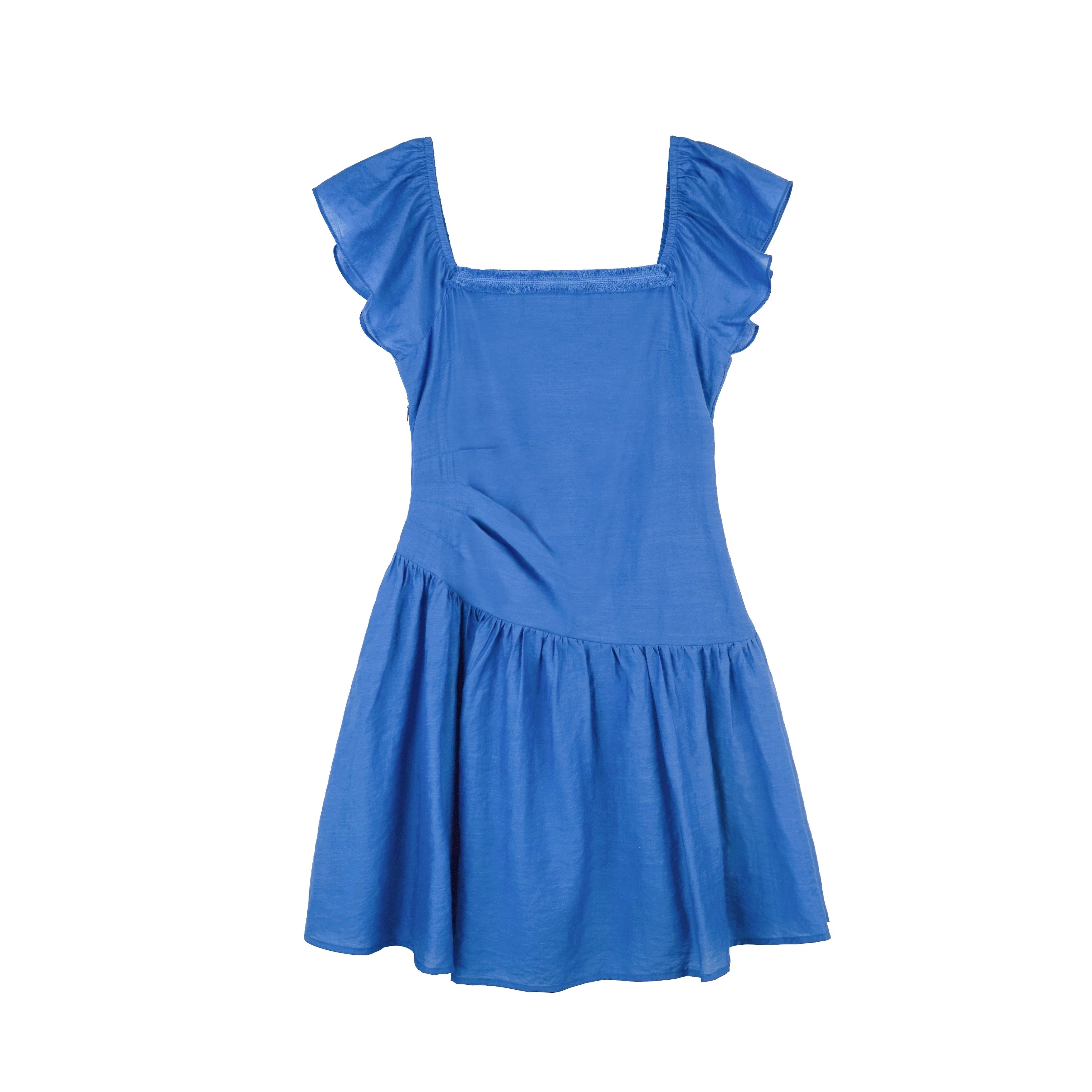 Smocked Back Mini Dress - Image 7