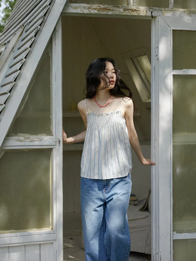Smocked Camisole Top - Image 3