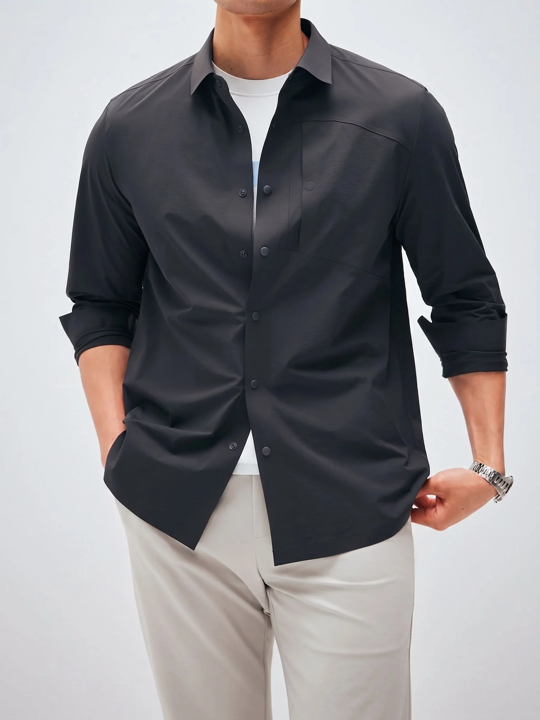 Snap-Front Shirt