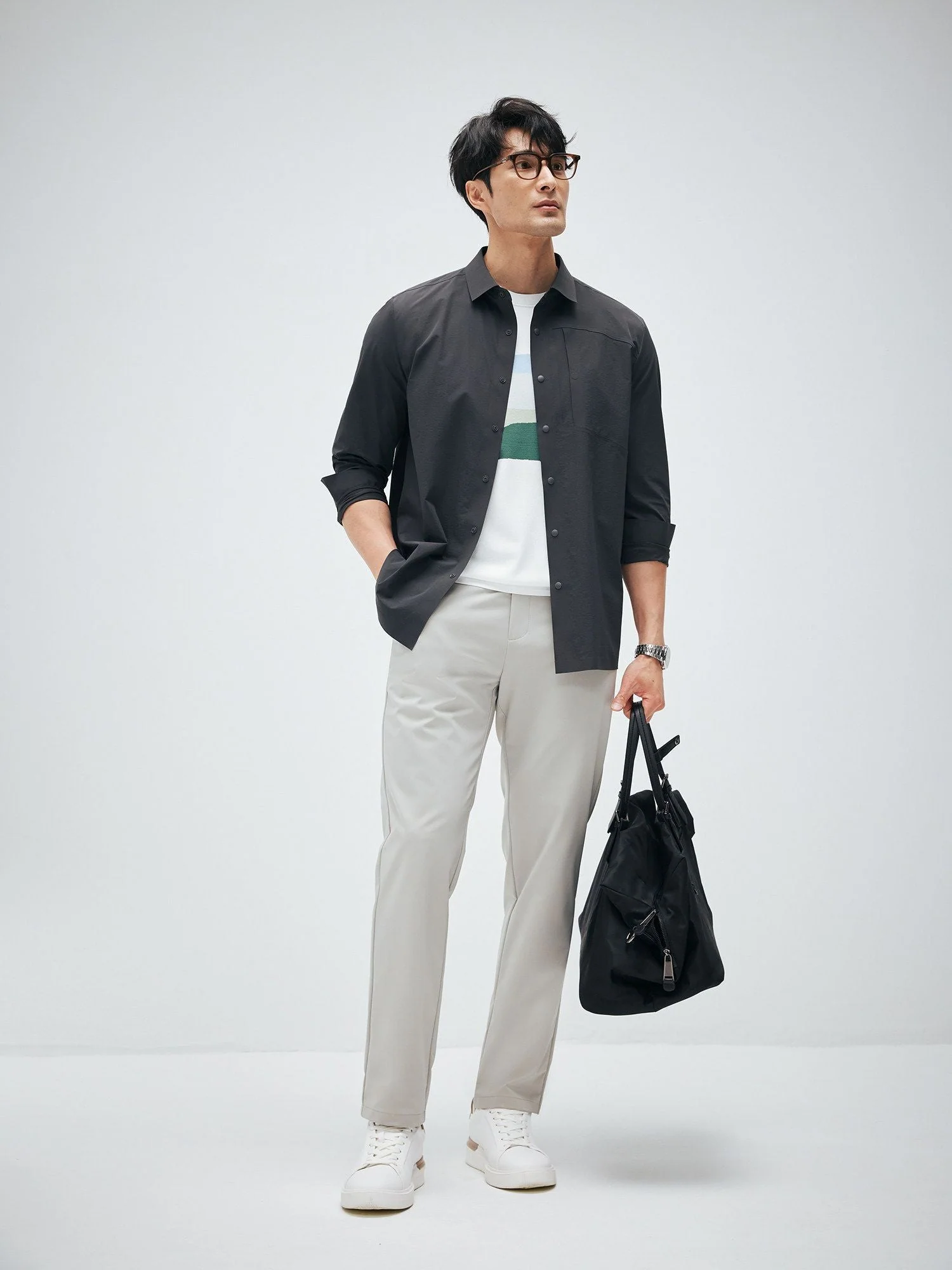 Snap-Front Shirt - Image 3
