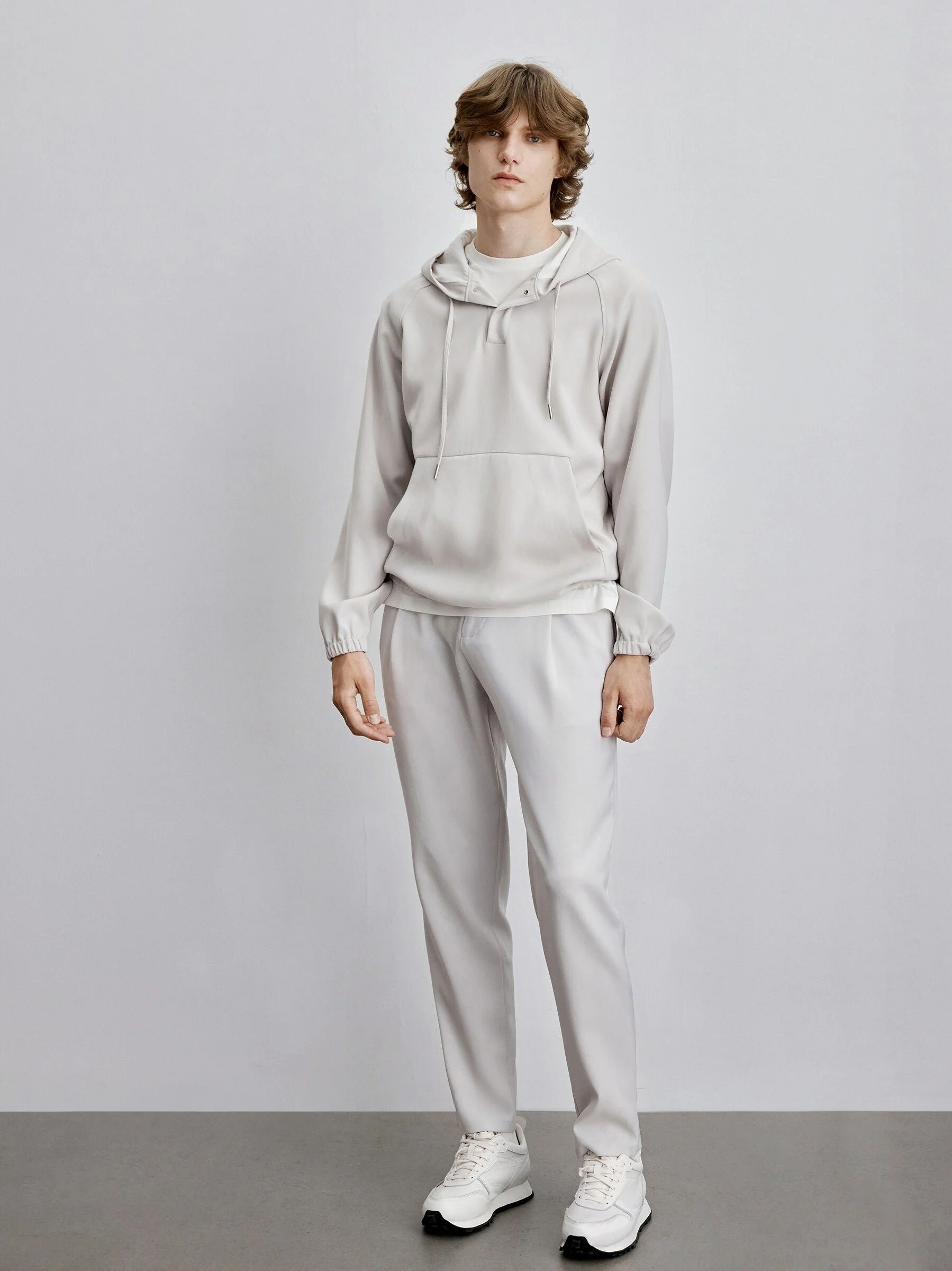 Snap-Placket Hoodie - Image 4