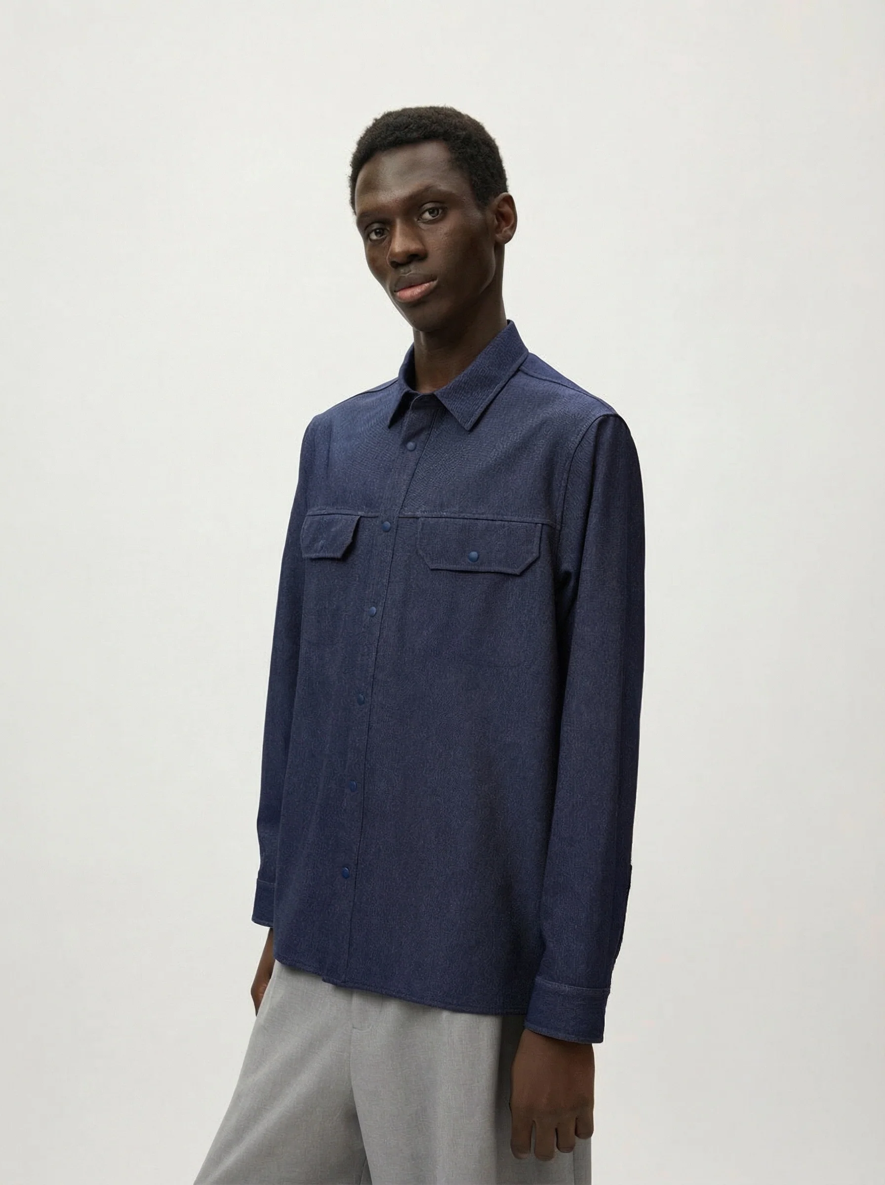 Snap Pocket Overshirt - Image 3