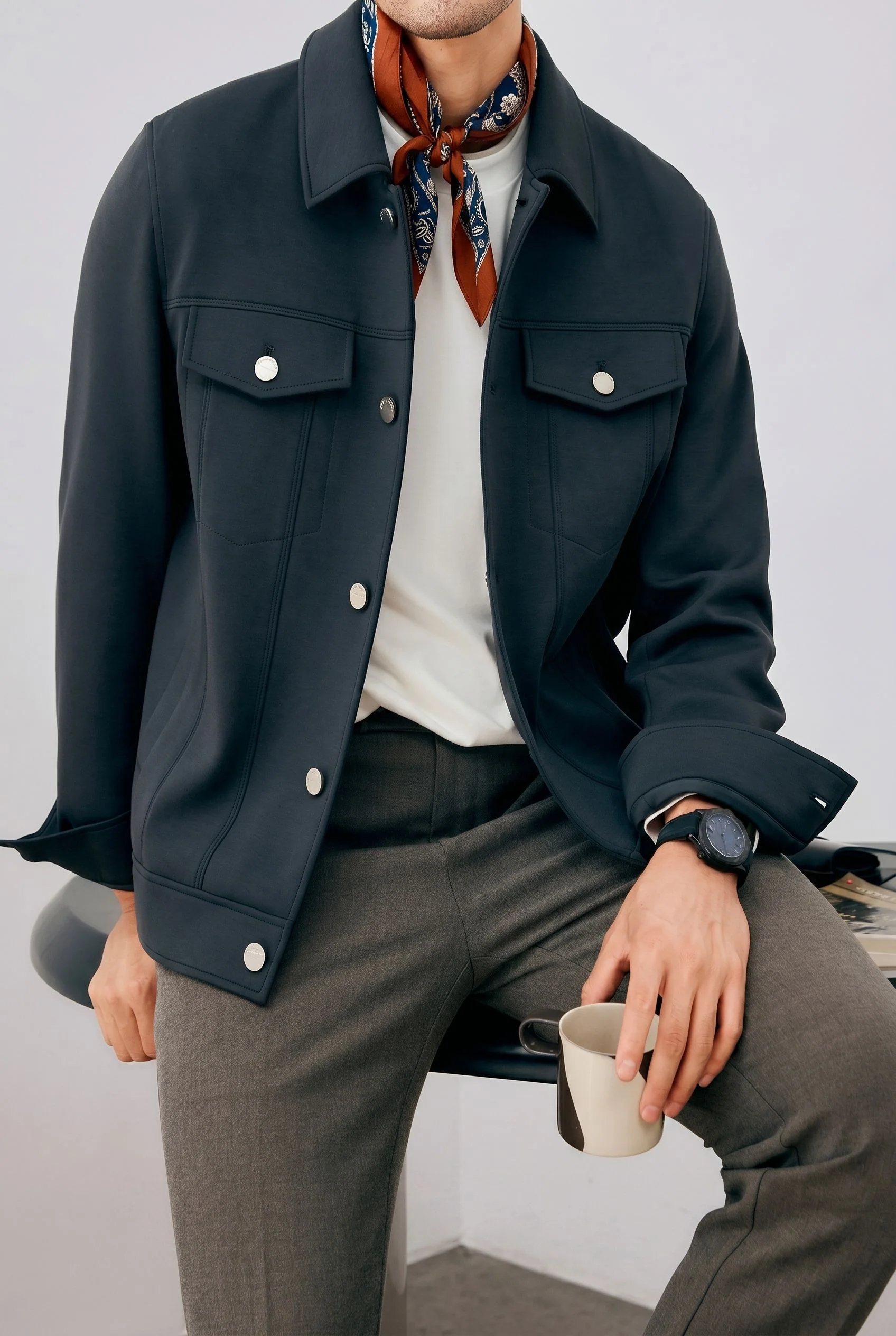 Snap Trucker Jacket