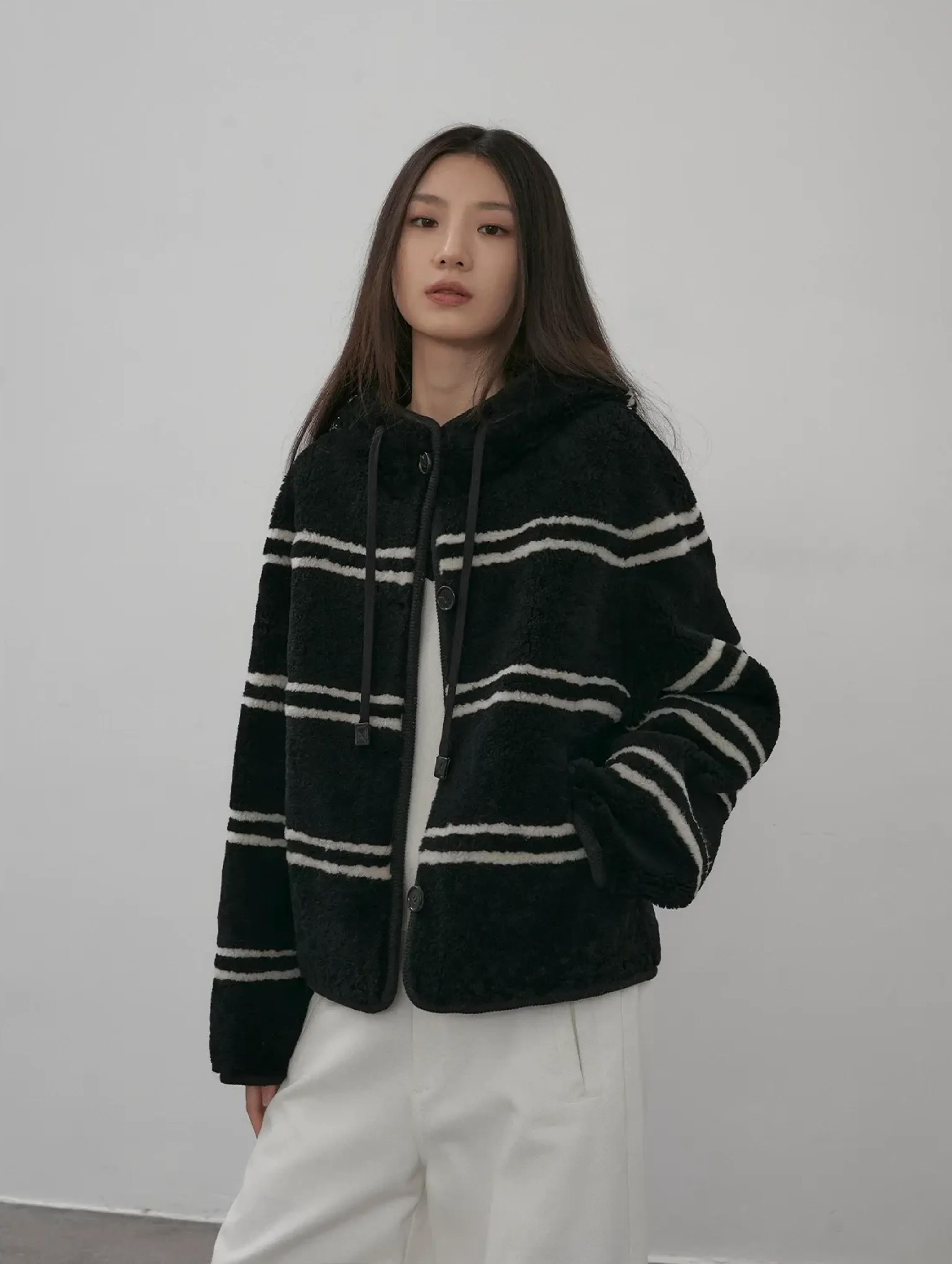 Snow Striped Coat - Image 8