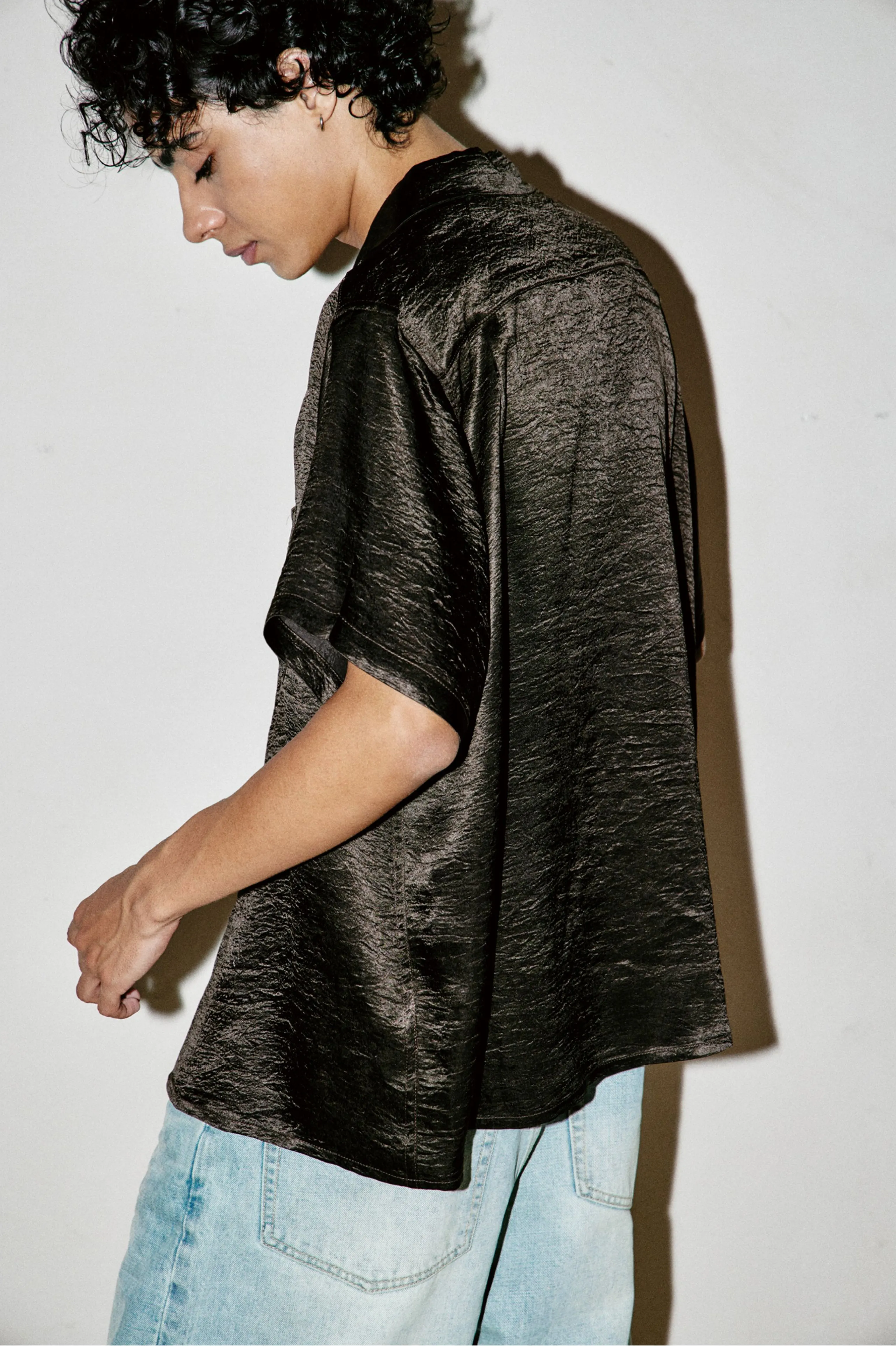 Solar Eclipse Acetate Short-Sleeve Shirt - Image 3