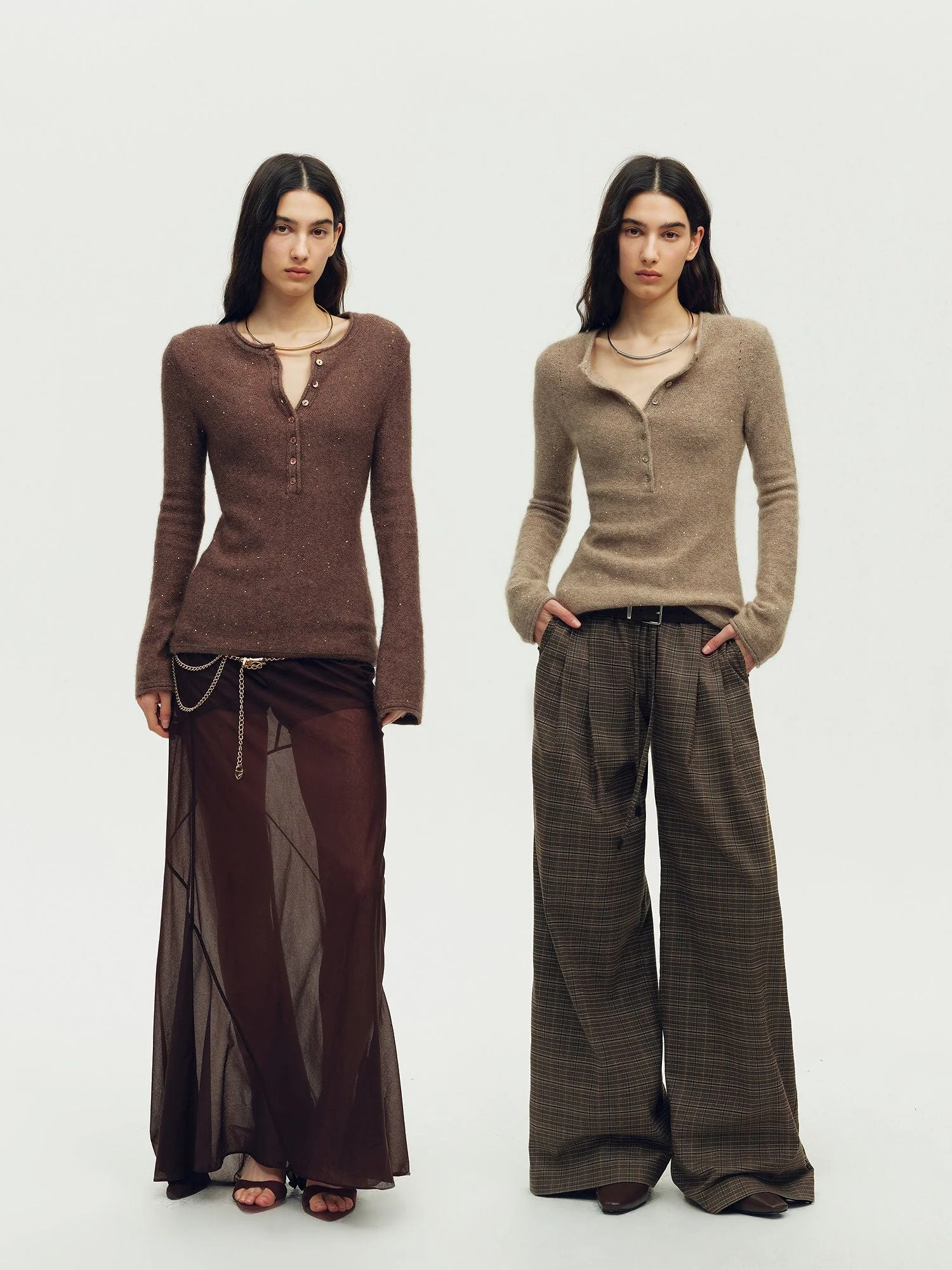 Sparkle Henley Sweater - Image 5